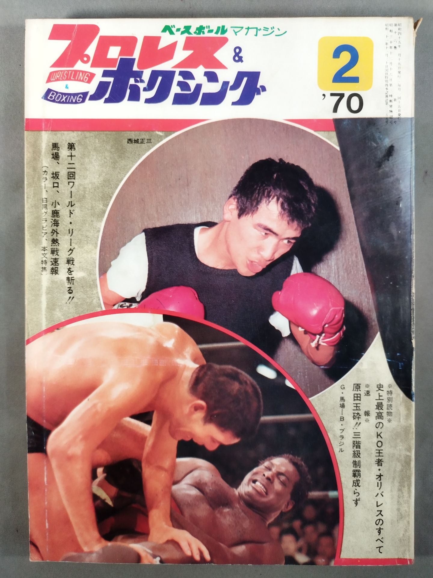 Pro Wrestling & Boxing, February 1970