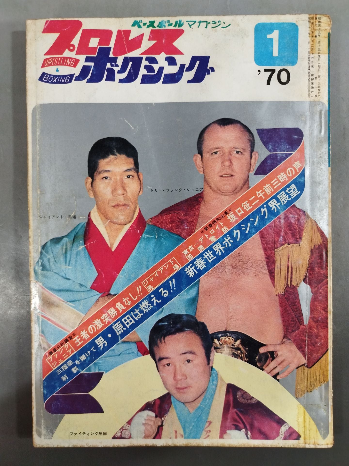 Pro Wrestling & Boxing January 1970