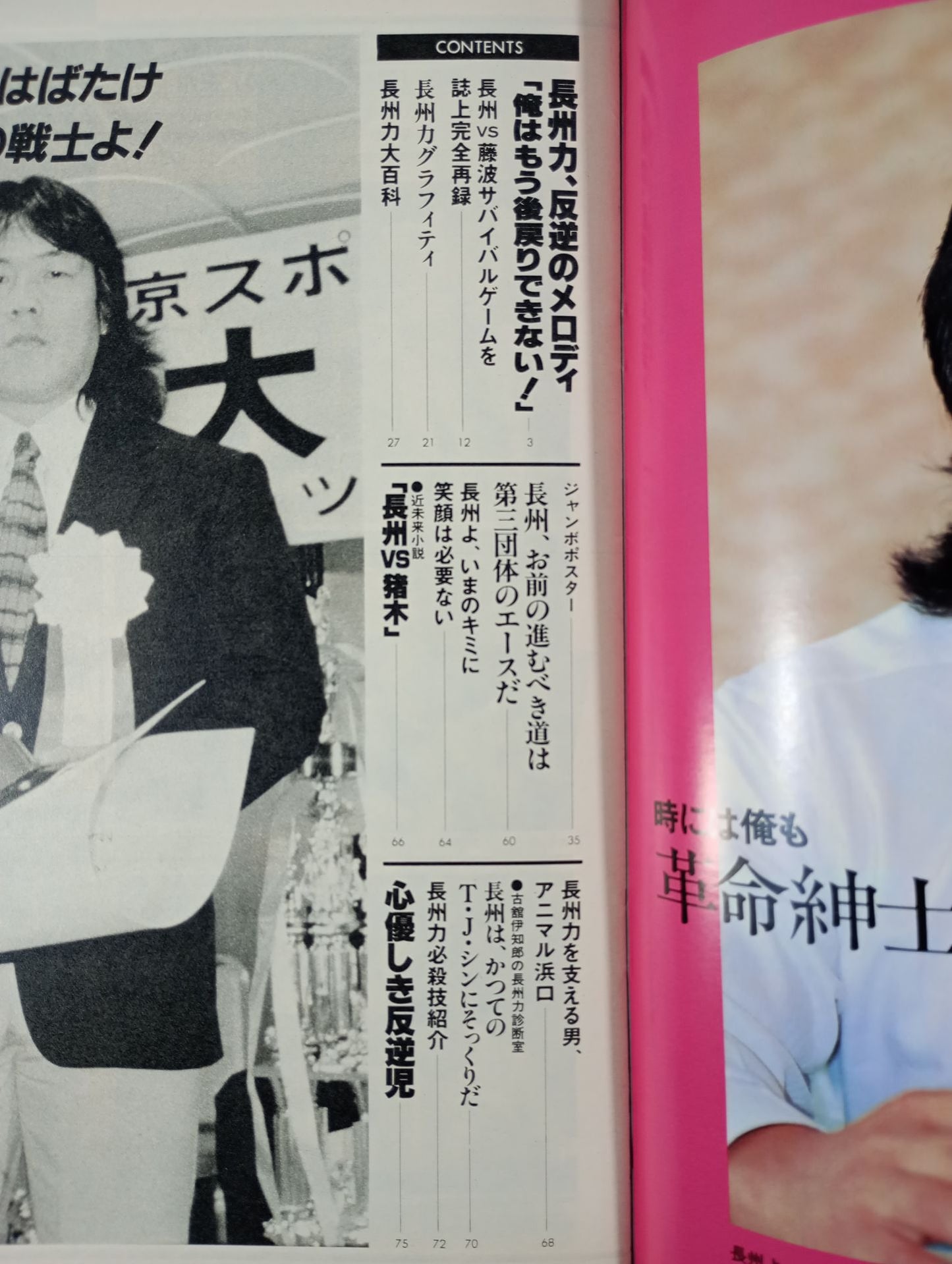 Pro Wrestling Album 42 Riki Choshu<維新への道>