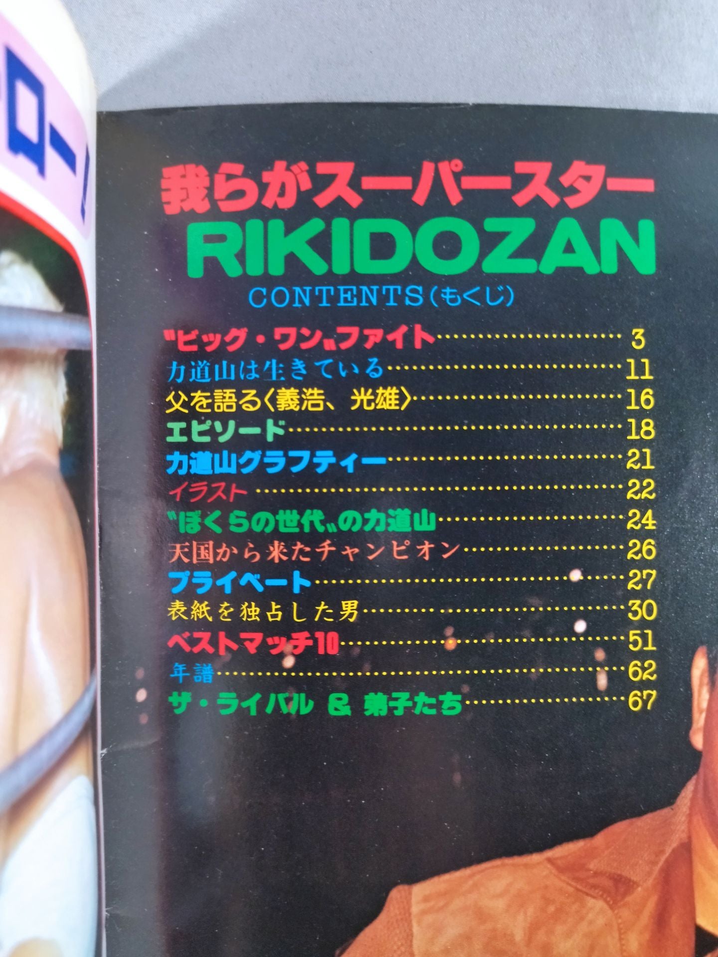 Pro Wrestling Album 6 Mitsuhiro Rikidozan