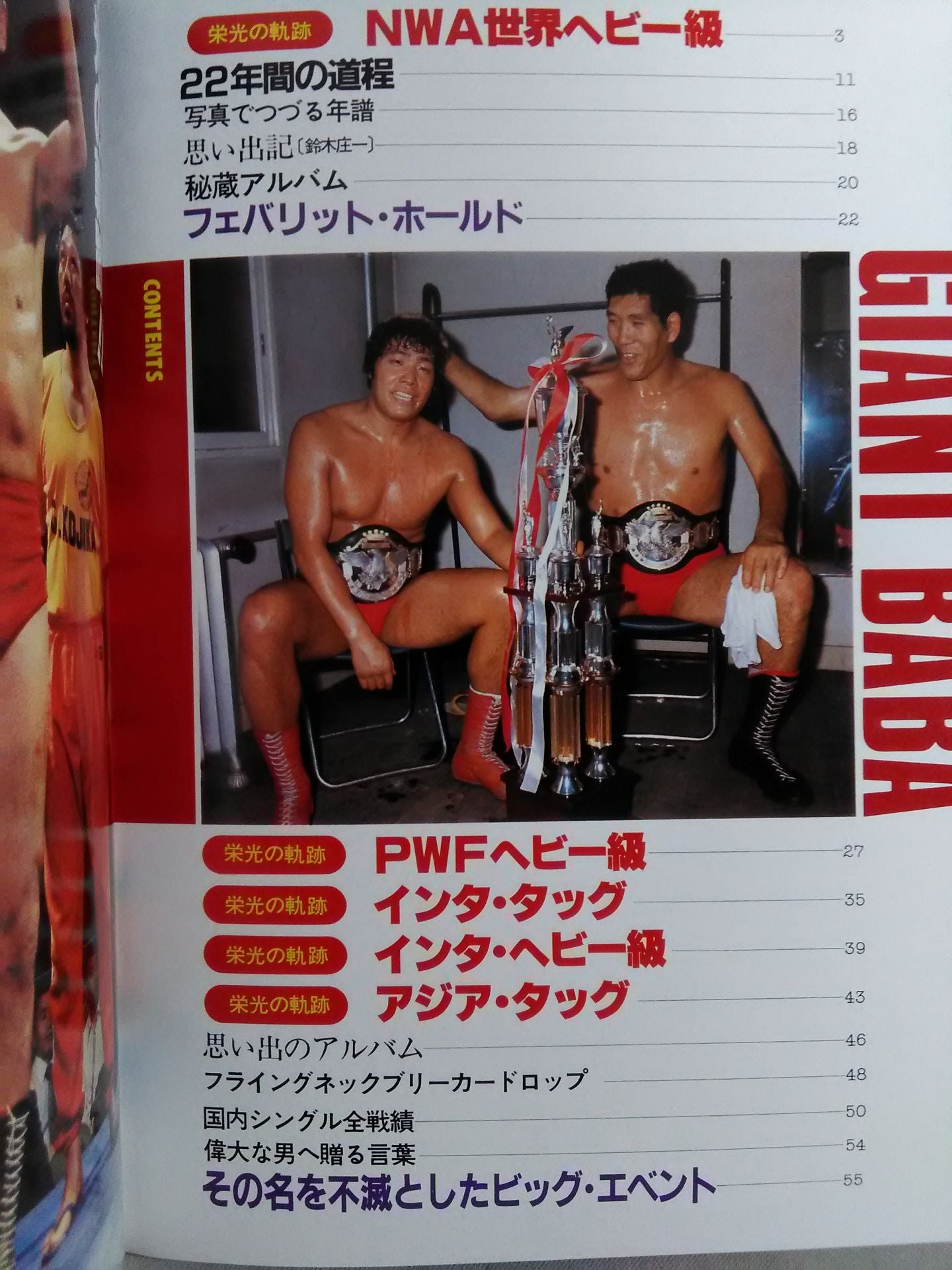 Pro Wrestling Album 26 Giant Baba revised edition