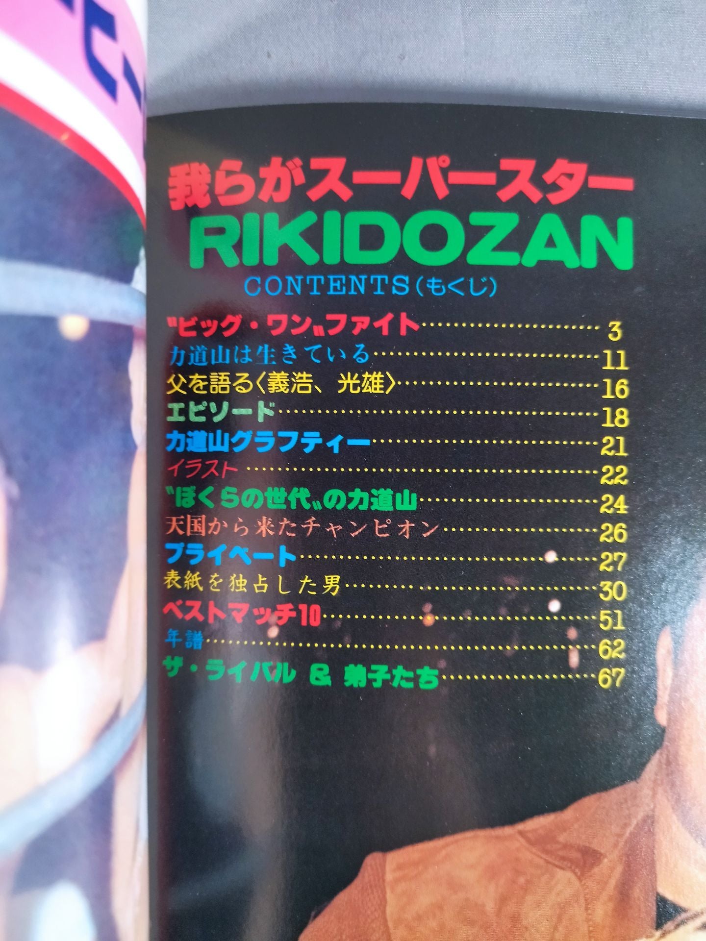 Pro Wrestling Album 6 Mitsuhiro Rikidozan