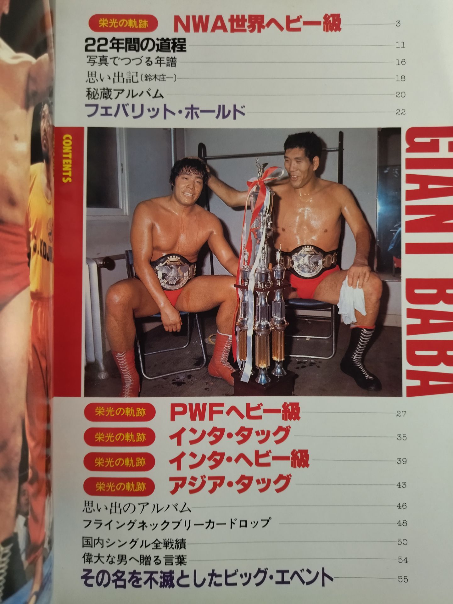 Pro Wrestling Album 26 Giant Baba revised edition
