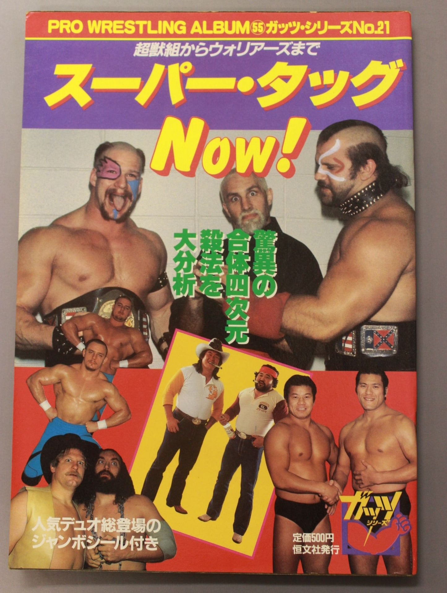 Pro Wrestling Album 55 Super Tag Team NOW!