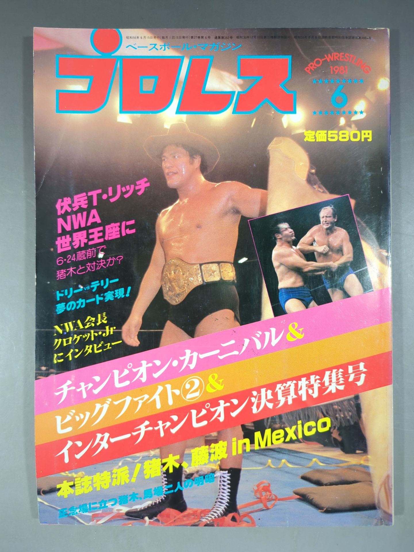 月刊プロレス 1981年6月号