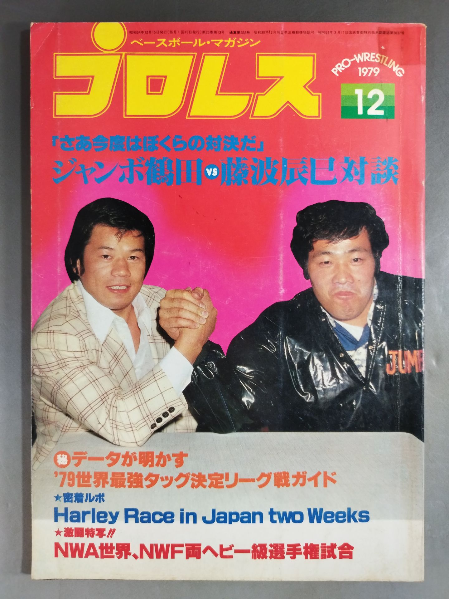 Pro Wrestling Monthly, December 1979