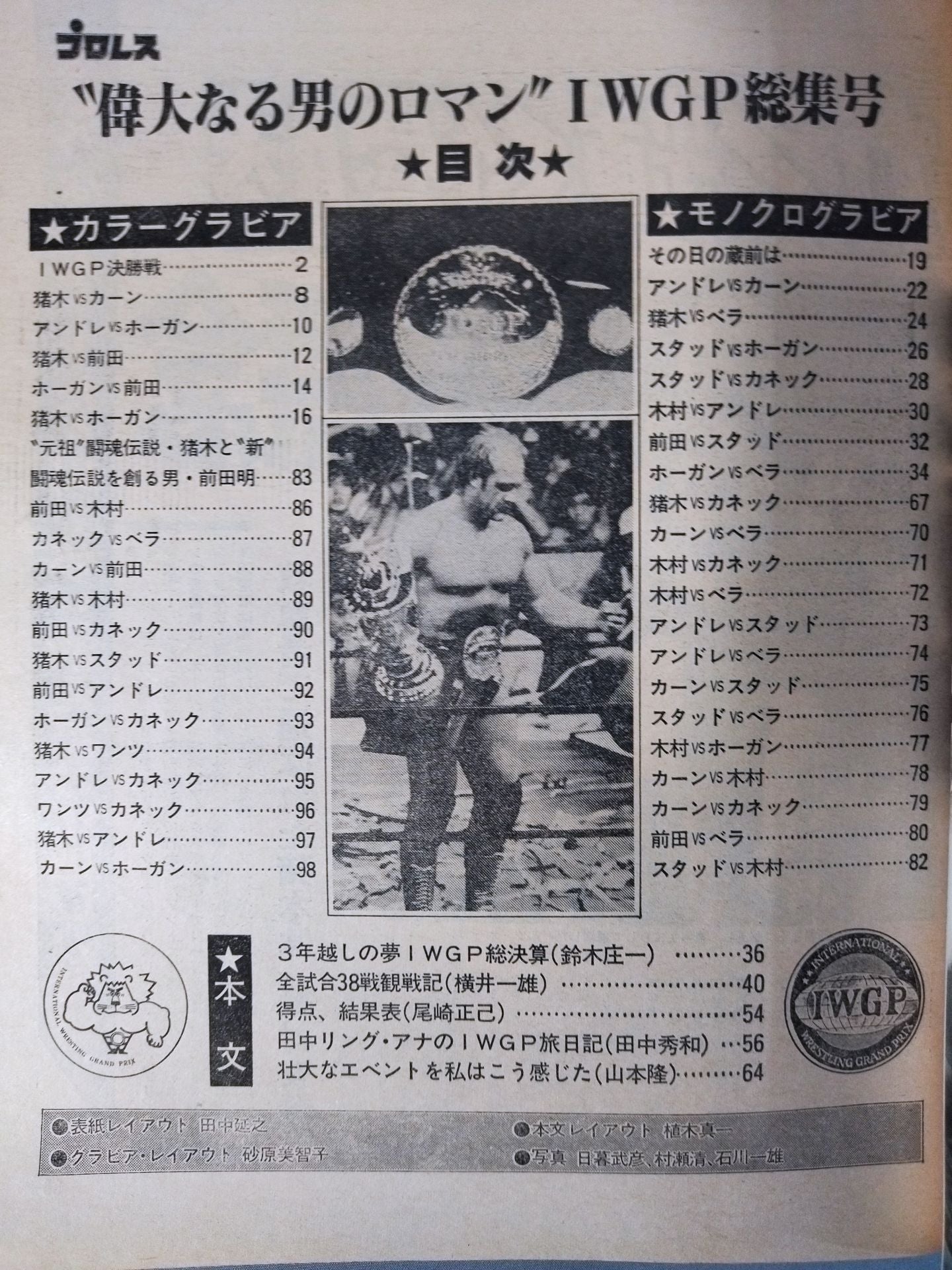 Pro Wrestling Monthly June 1983 Special Issue