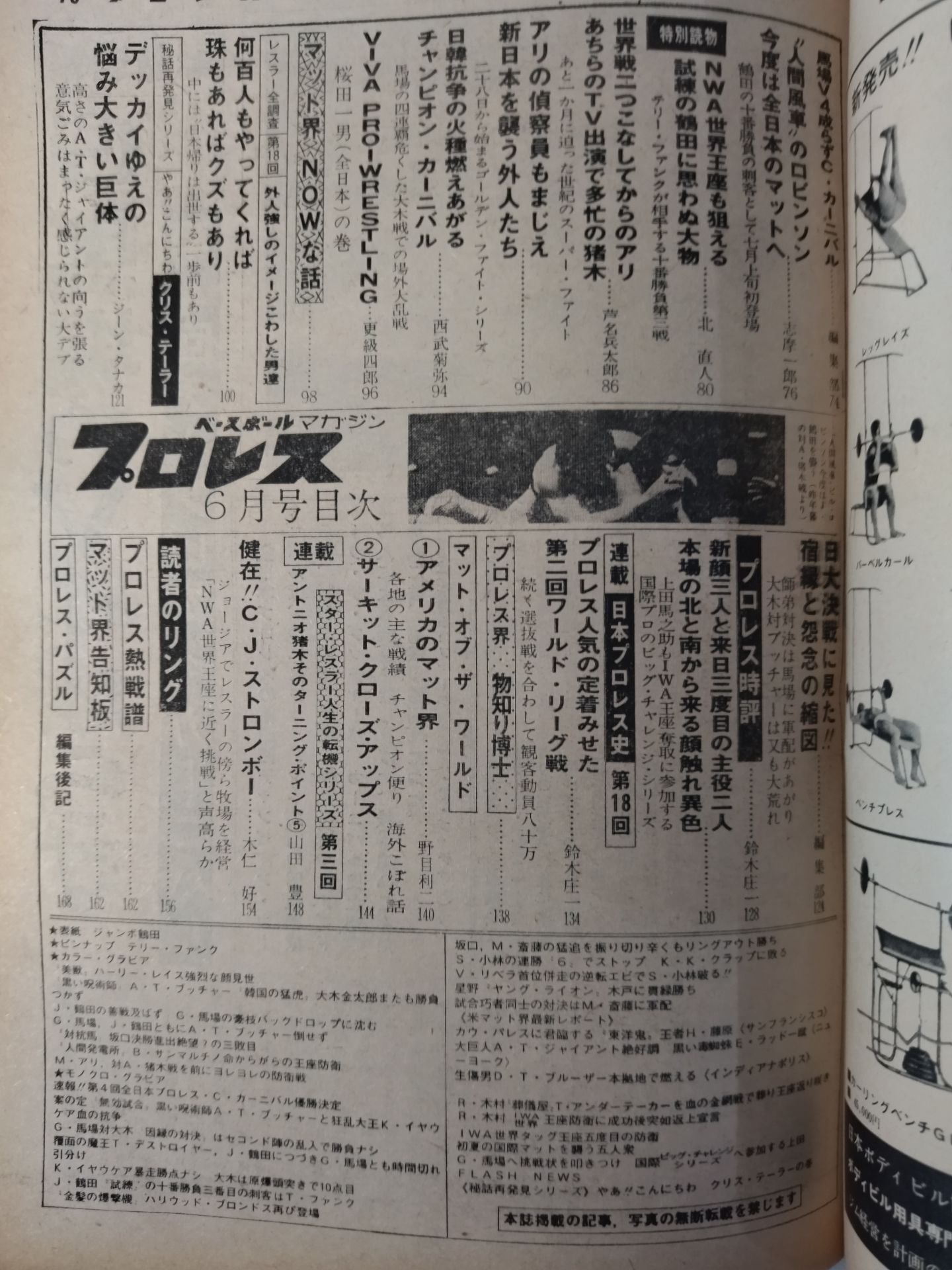 Pro Wrestling Monthly 1976-06