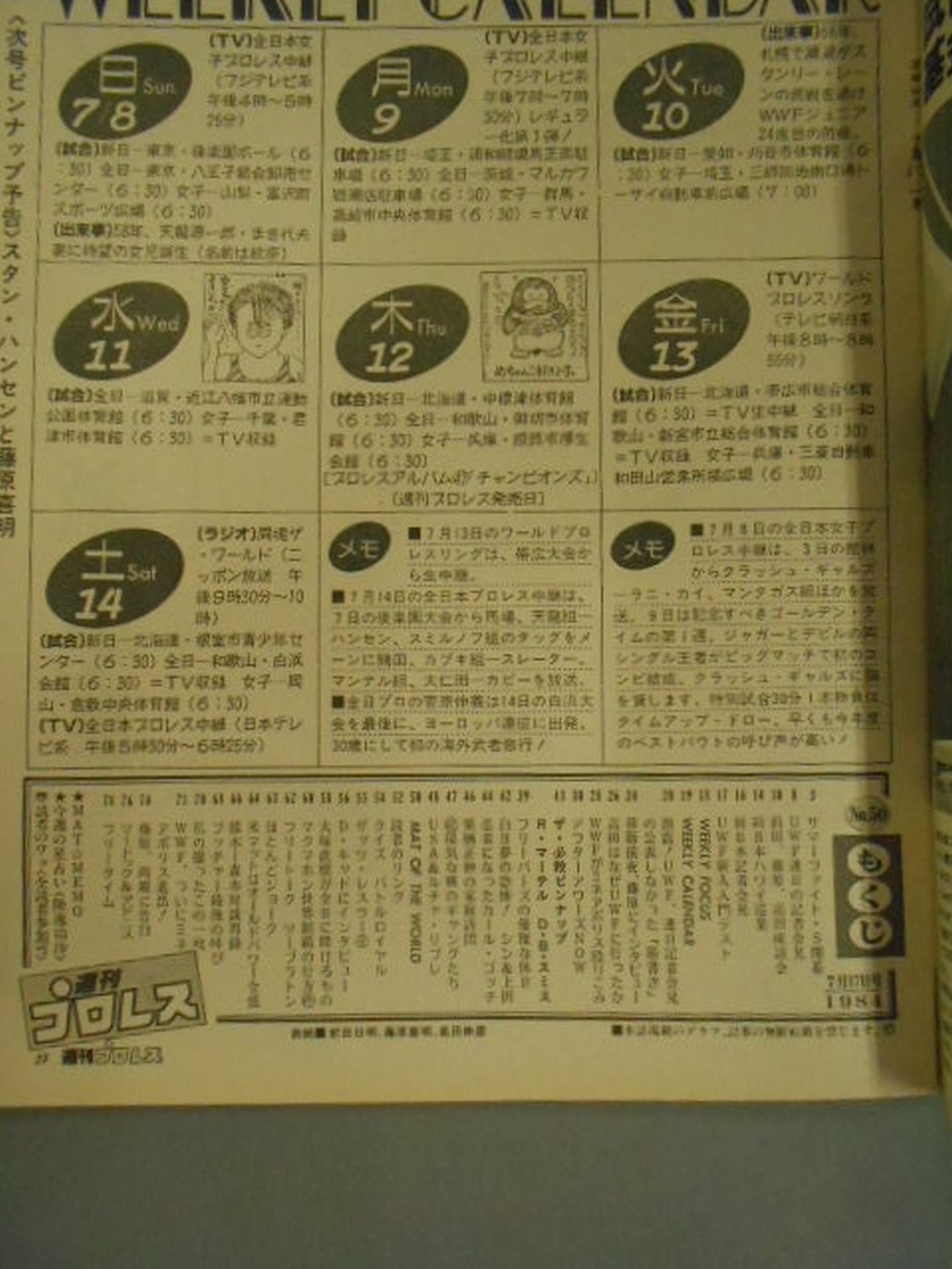 Weekly Pro Wrestling 50