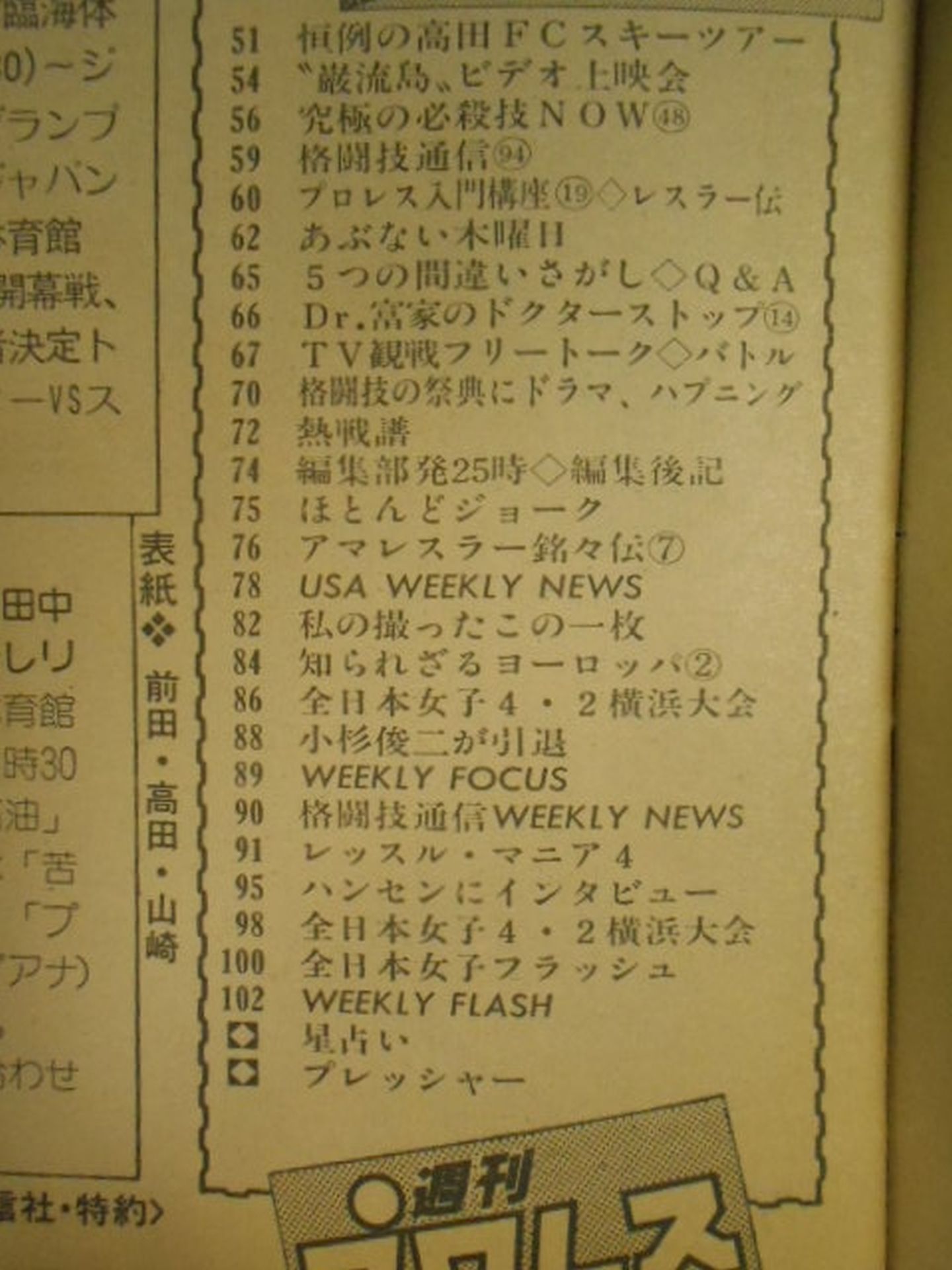 Weekly Pro Wrestling 252