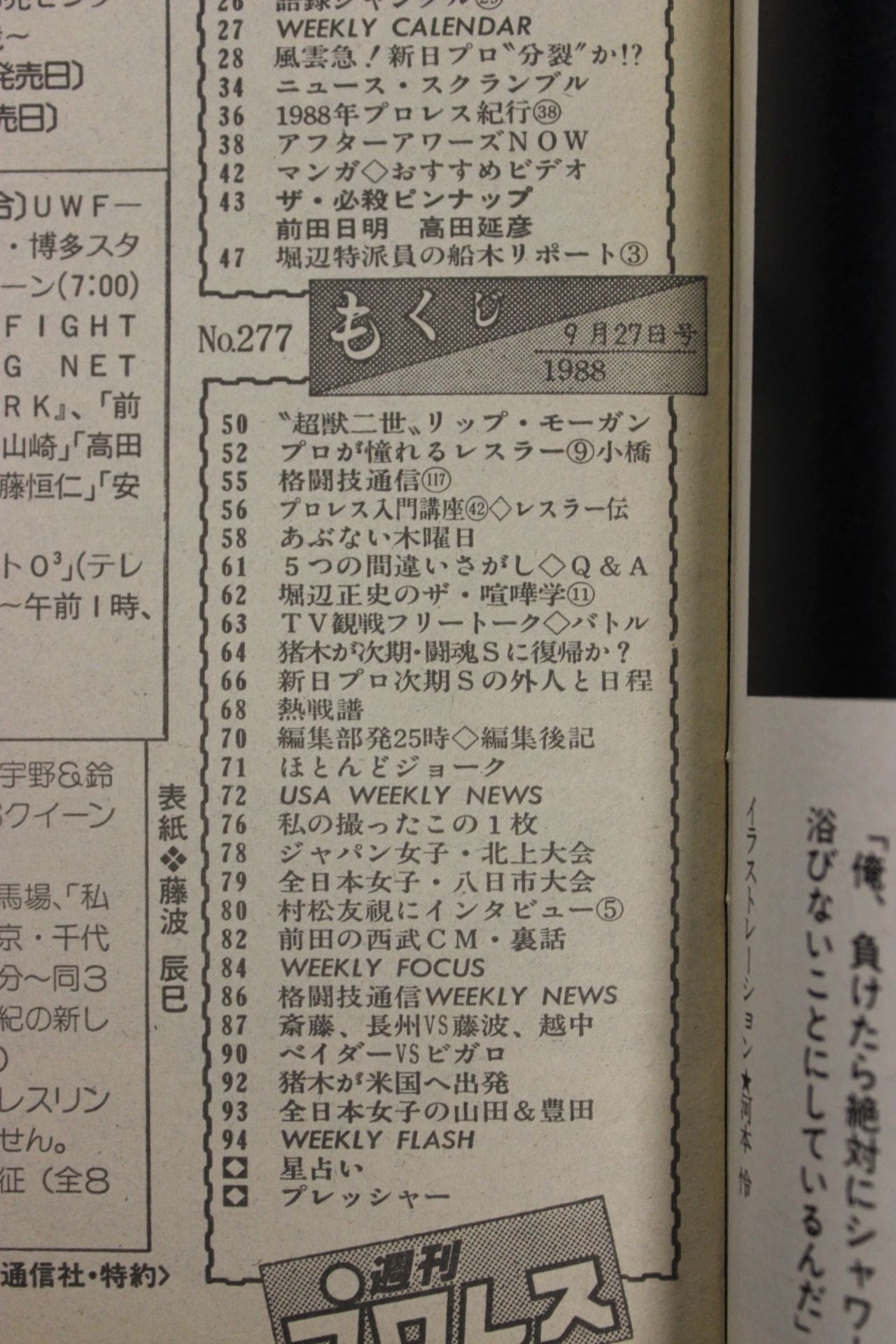 Weekly Pro Wrestling 277