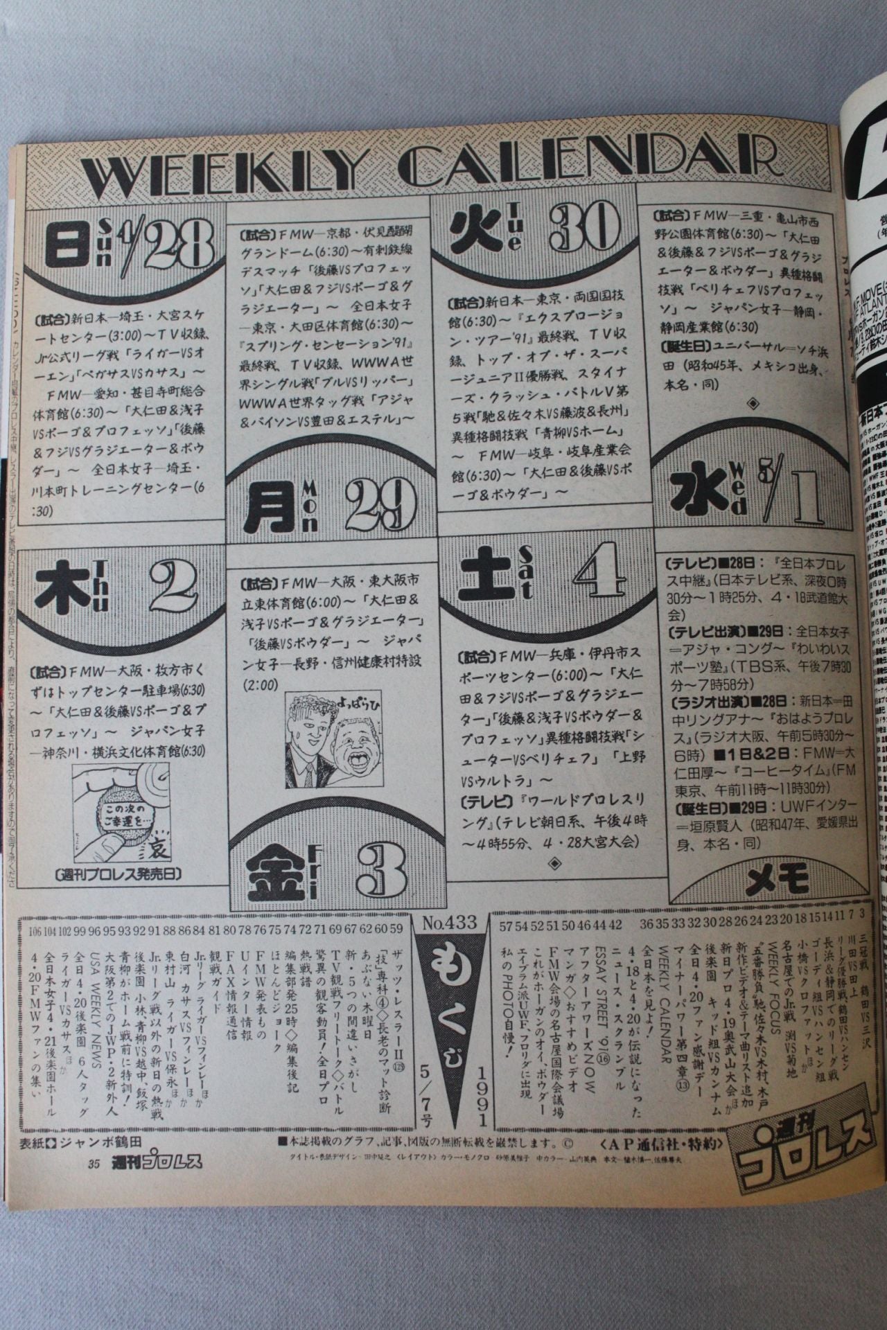 Weekly Pro Wrestling 433