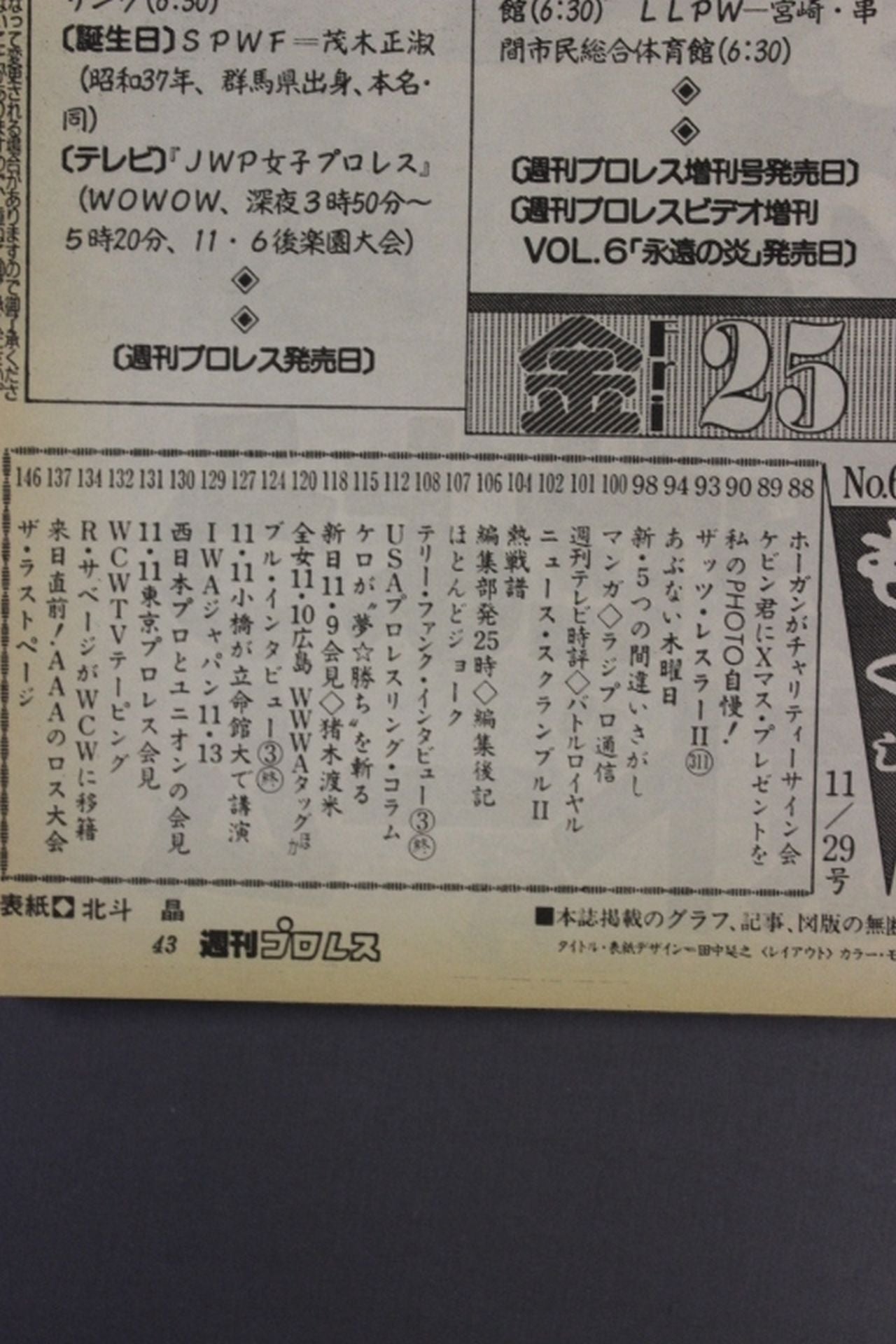 Weekly Pro Wrestling 643