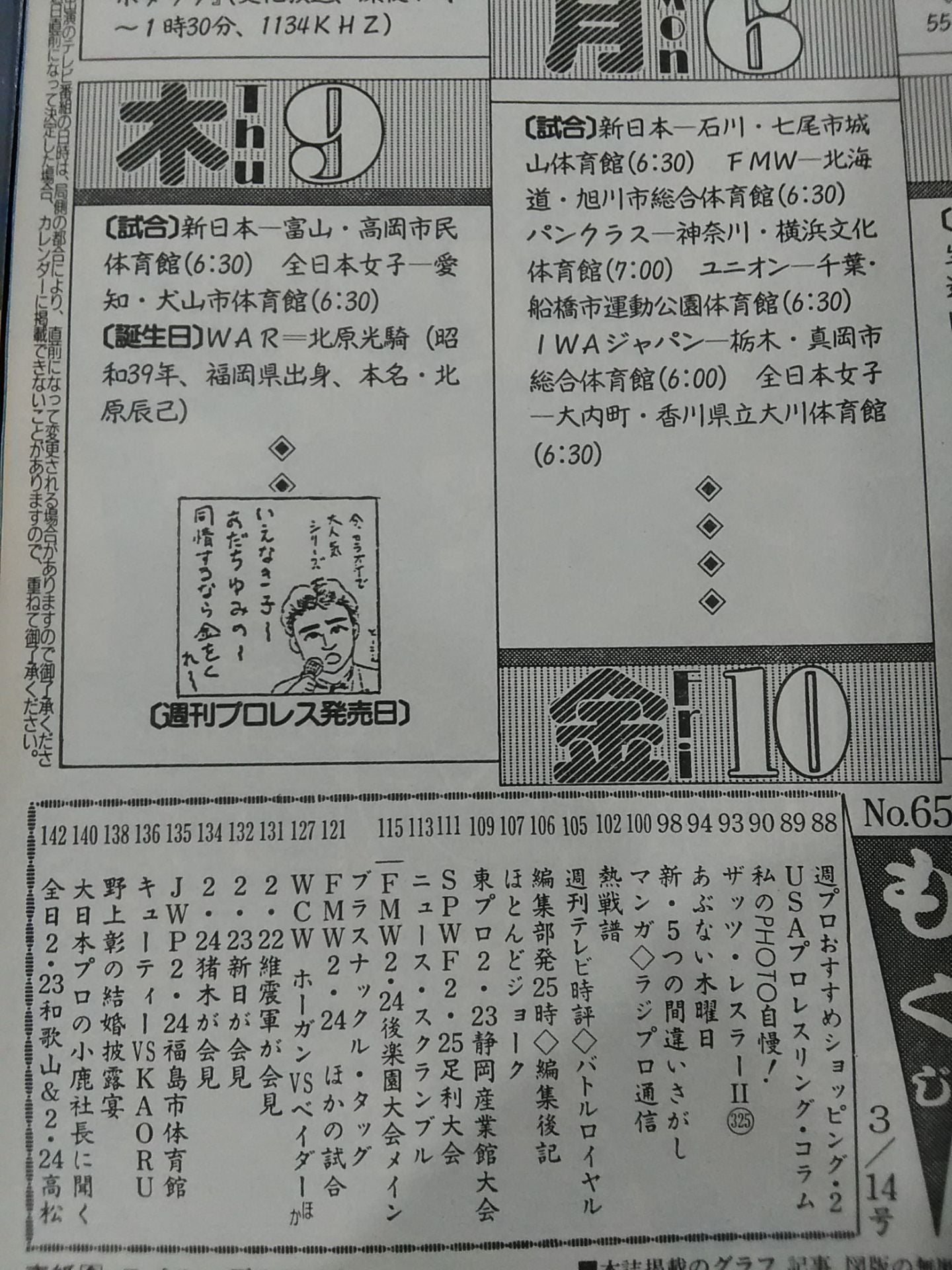 Weekly Pro Wrestling 659