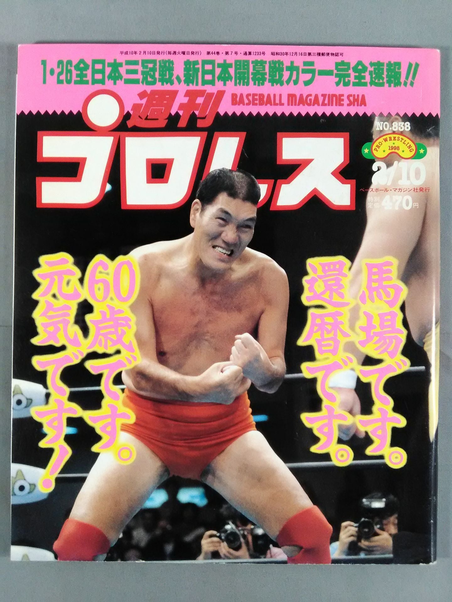 Weekly Pro Wrestling 838