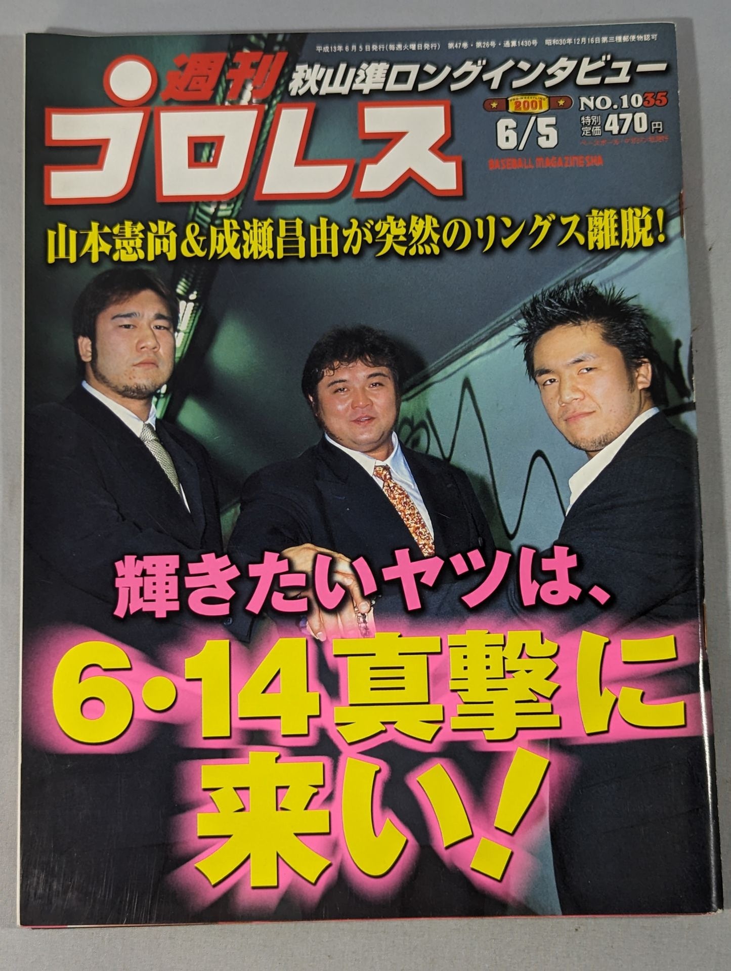 週刊プロレス1035