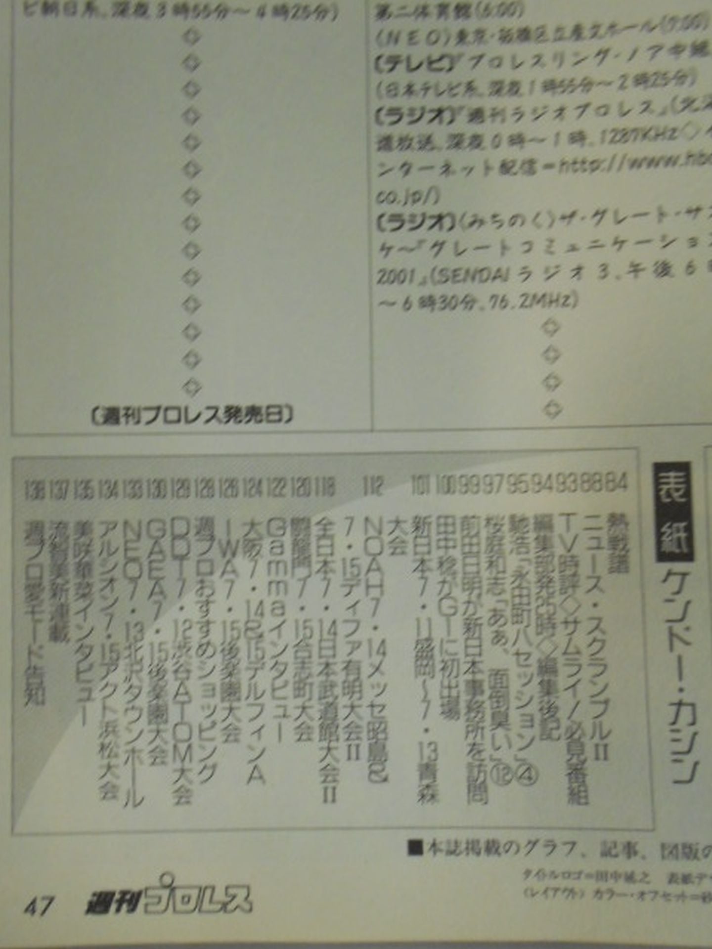 Weekly Pro Wrestling 1043