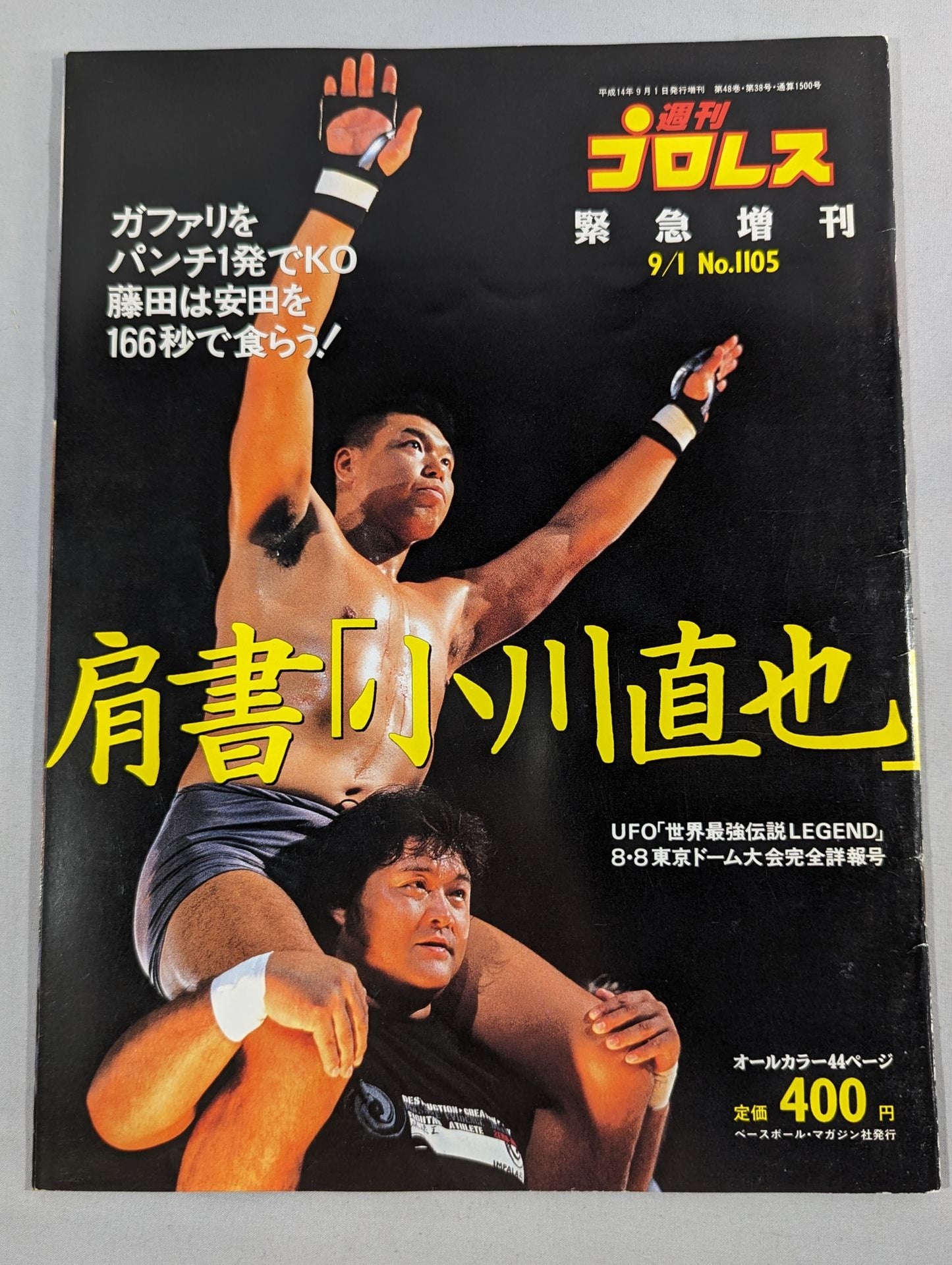週刊プロレス1105
