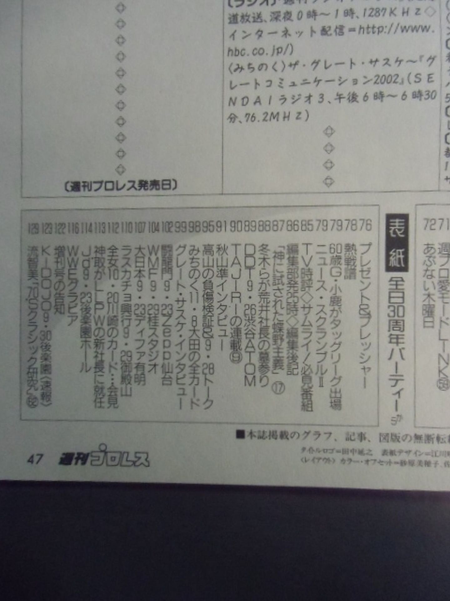 Weekly Pro Wrestling 1113