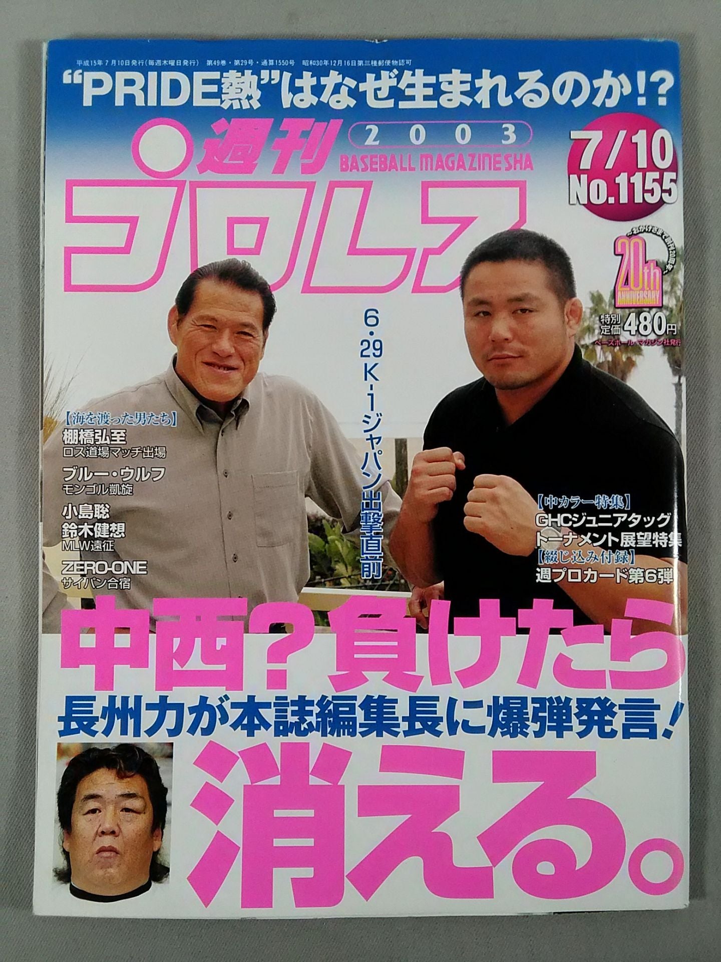 Weekly Pro Wrestling 1155
