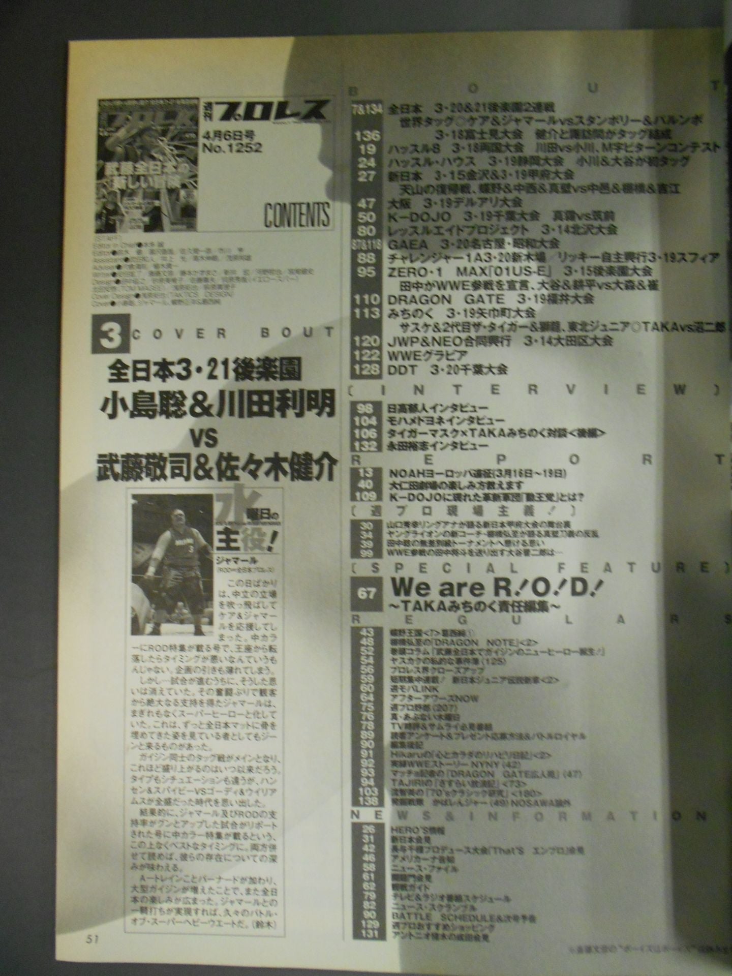 Weekly Pro Wrestling 1252