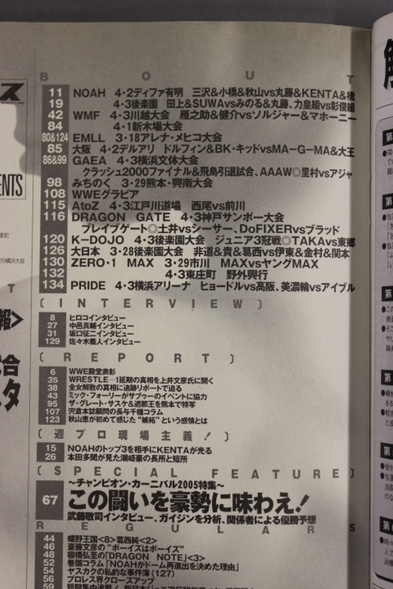 Weekly Pro Wrestling 1254