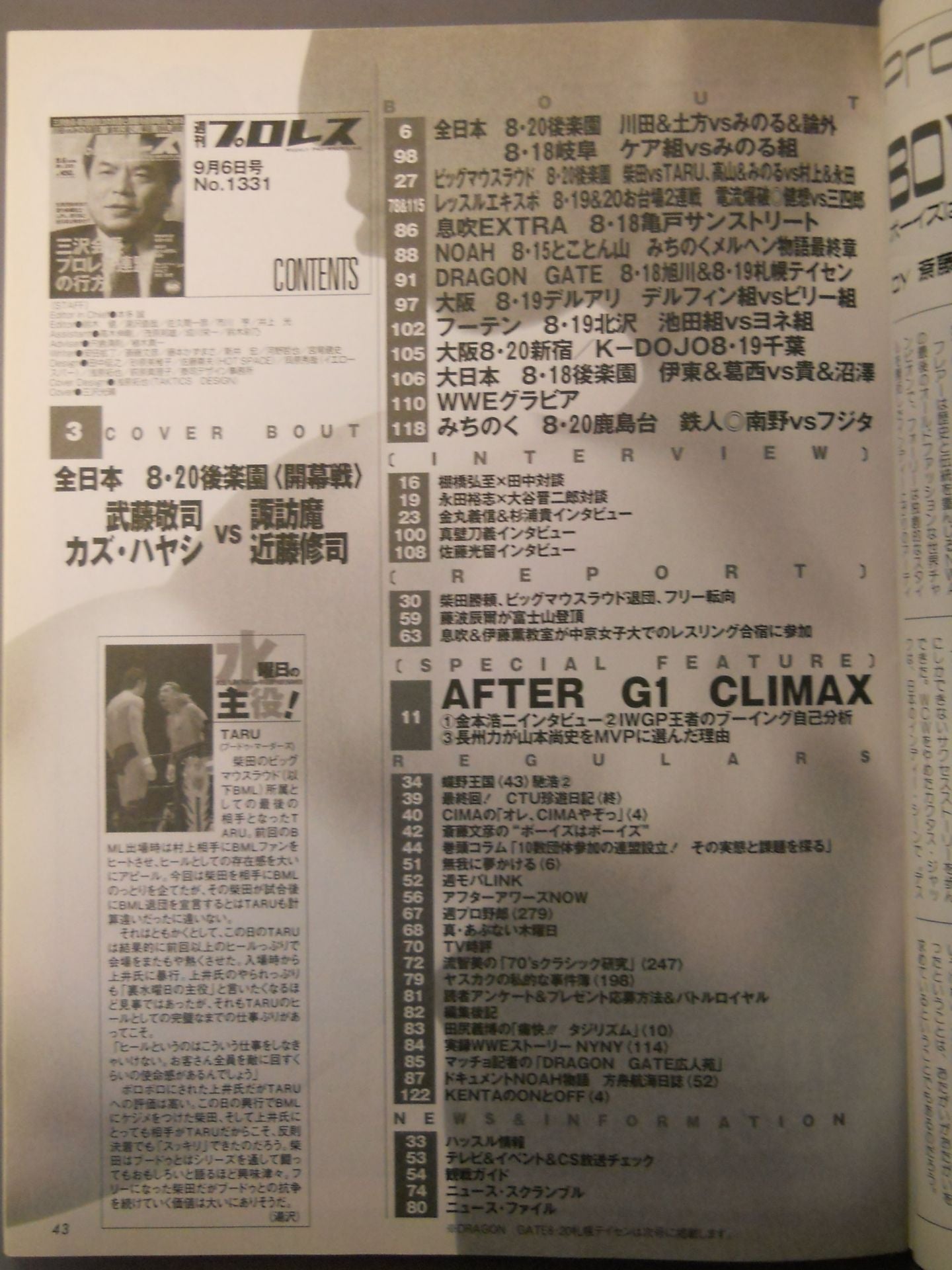 Weekly Pro Wrestling 1331