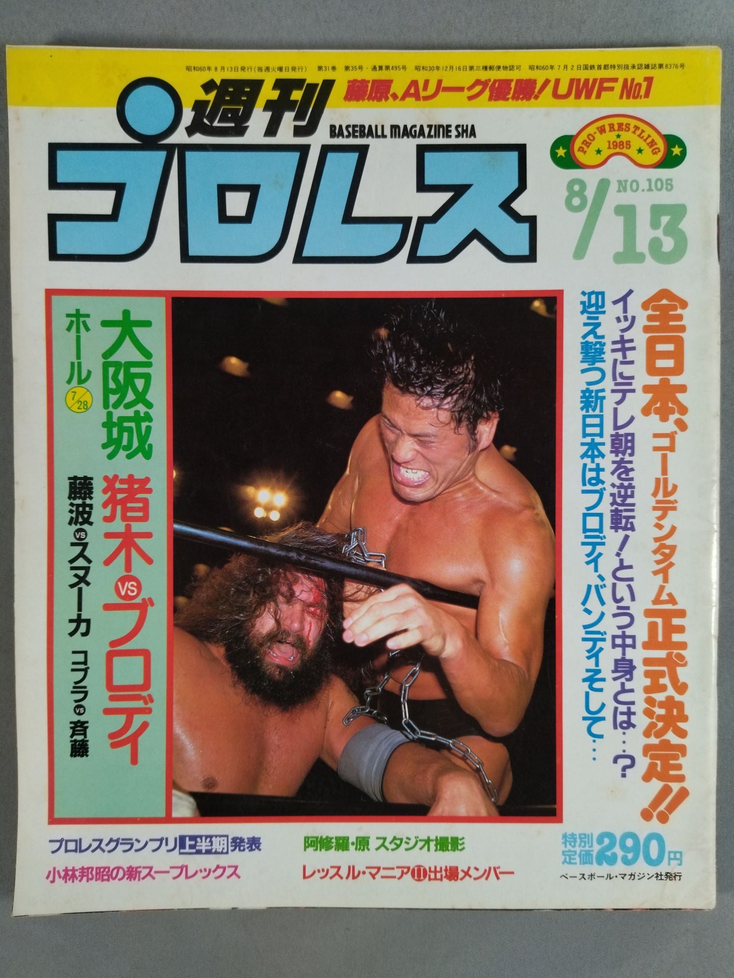 Weekly Pro Wrestling 105