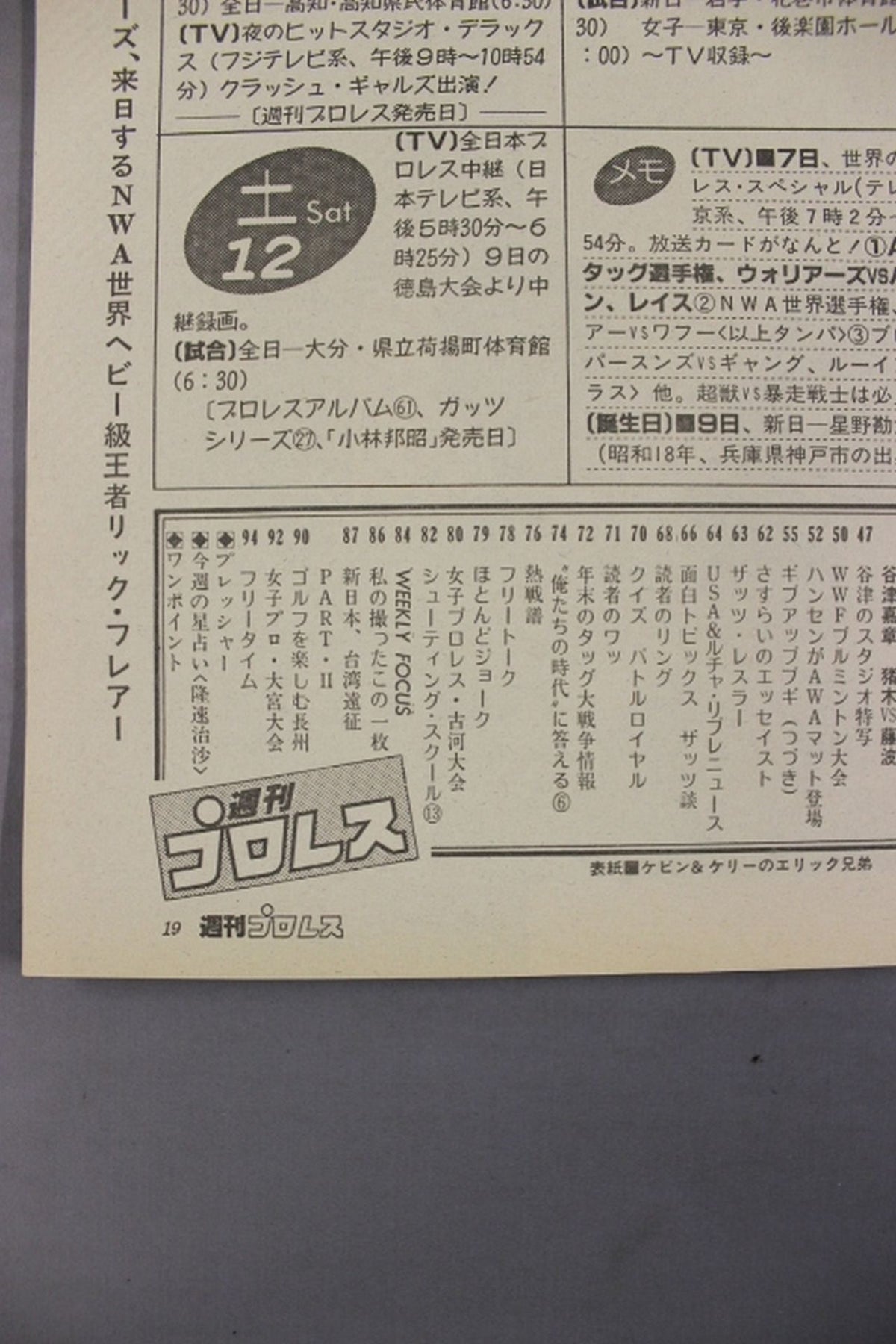 Weekly Pro Wrestling 114