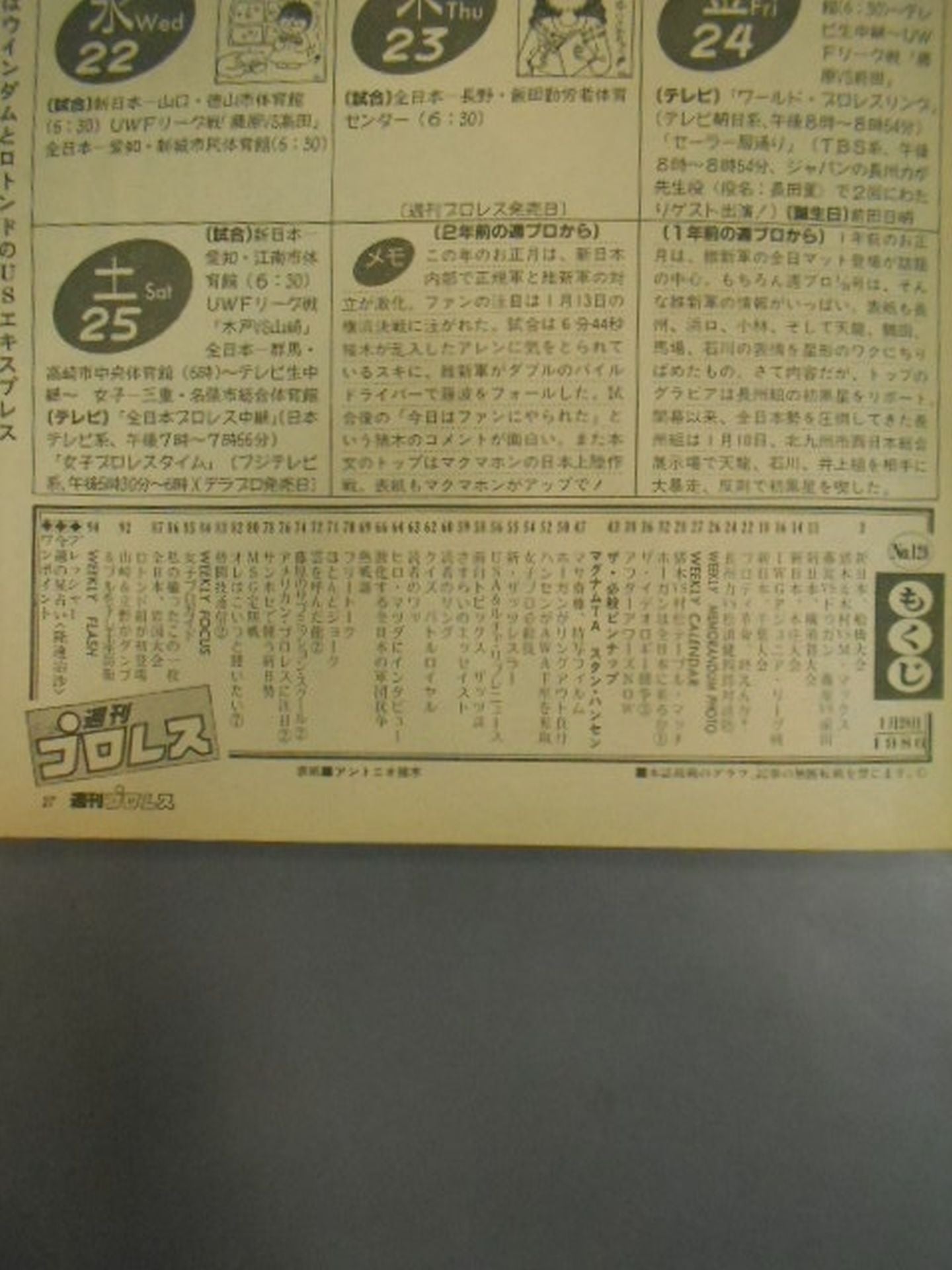 Weekly Pro Wrestling 128