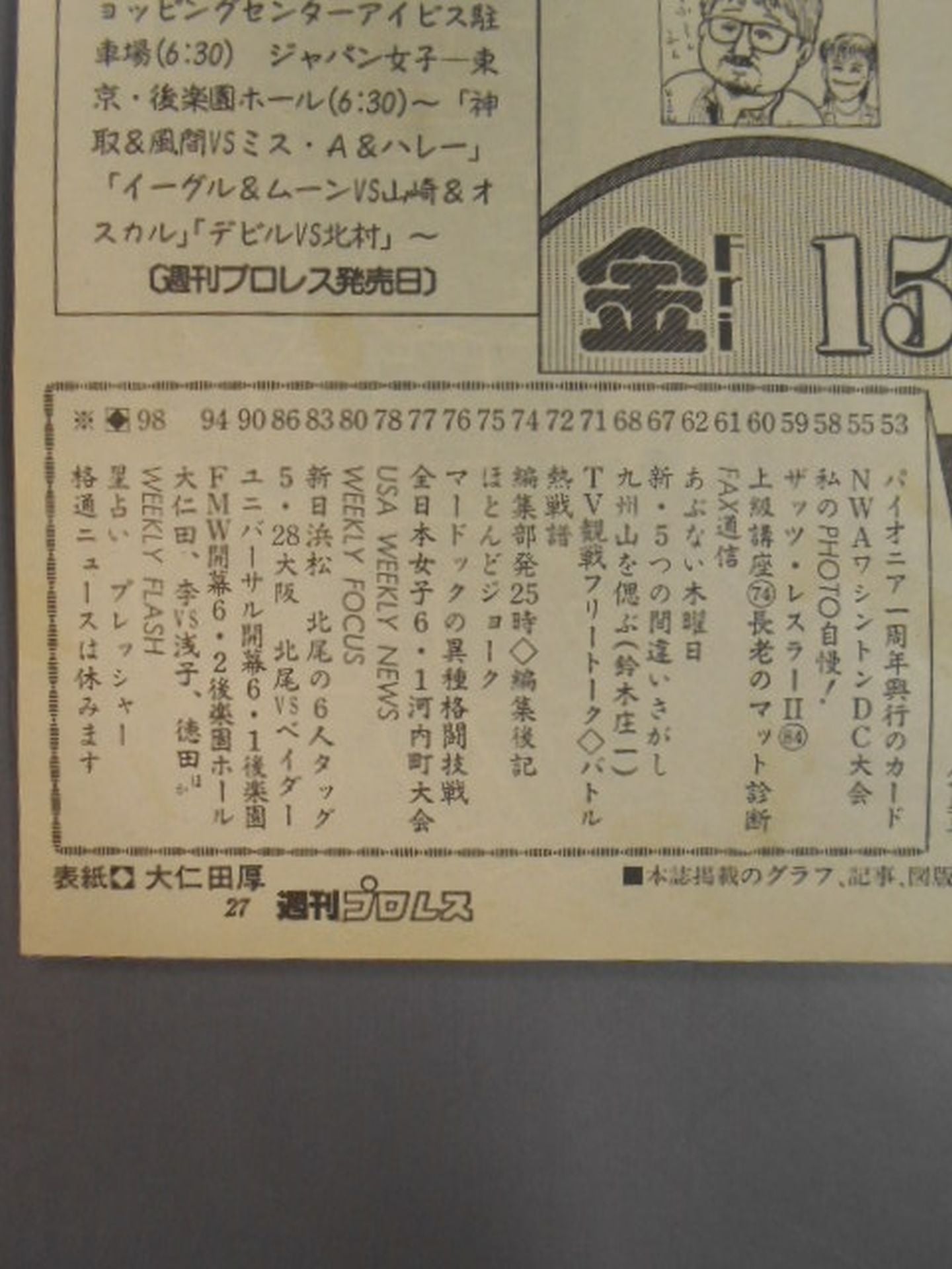 Weekly Pro Wrestling 383