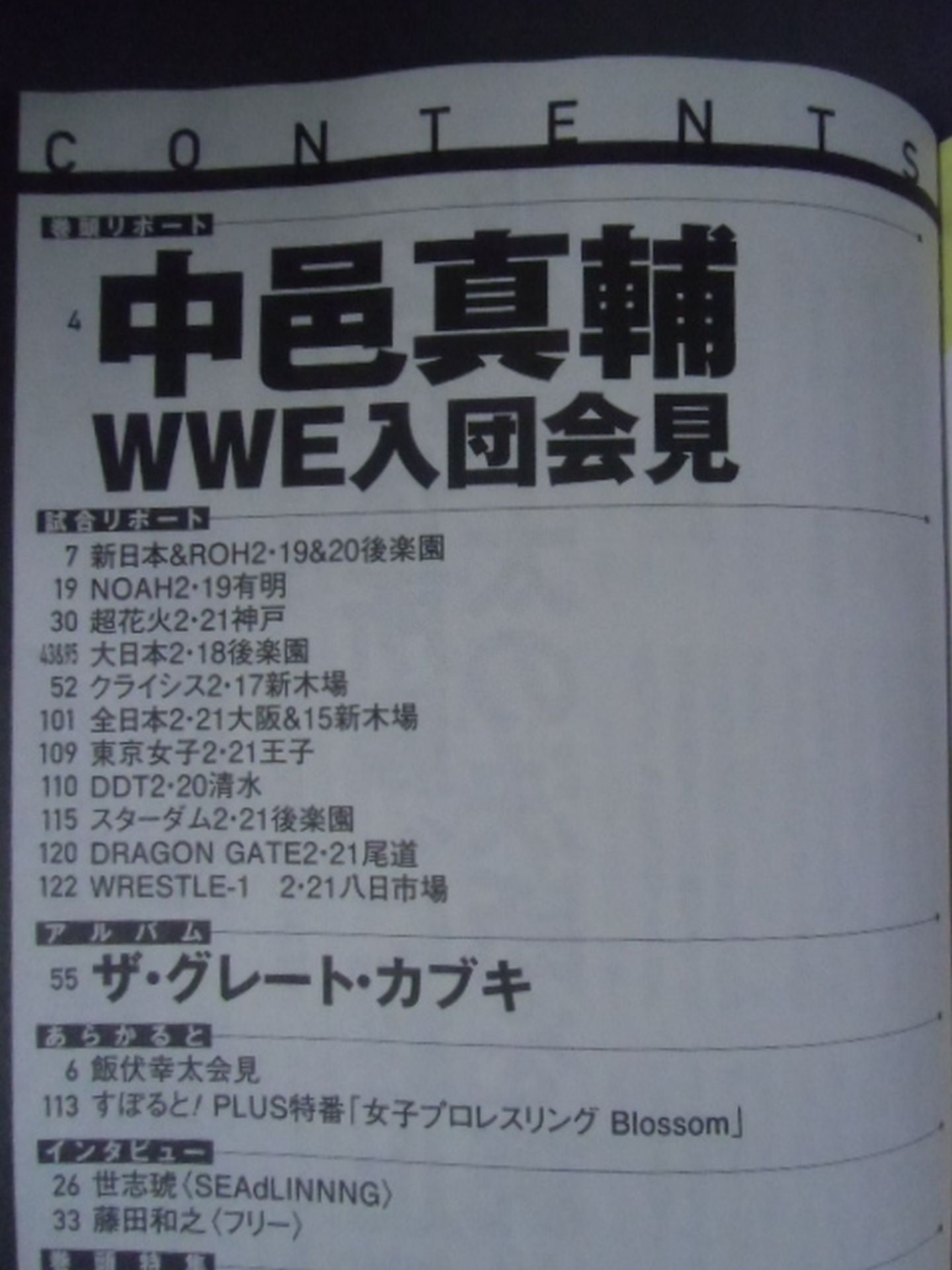 Weekly Pro Wrestling 1837