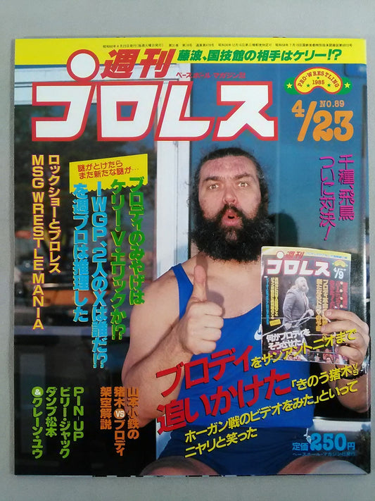 週刊プロレス89