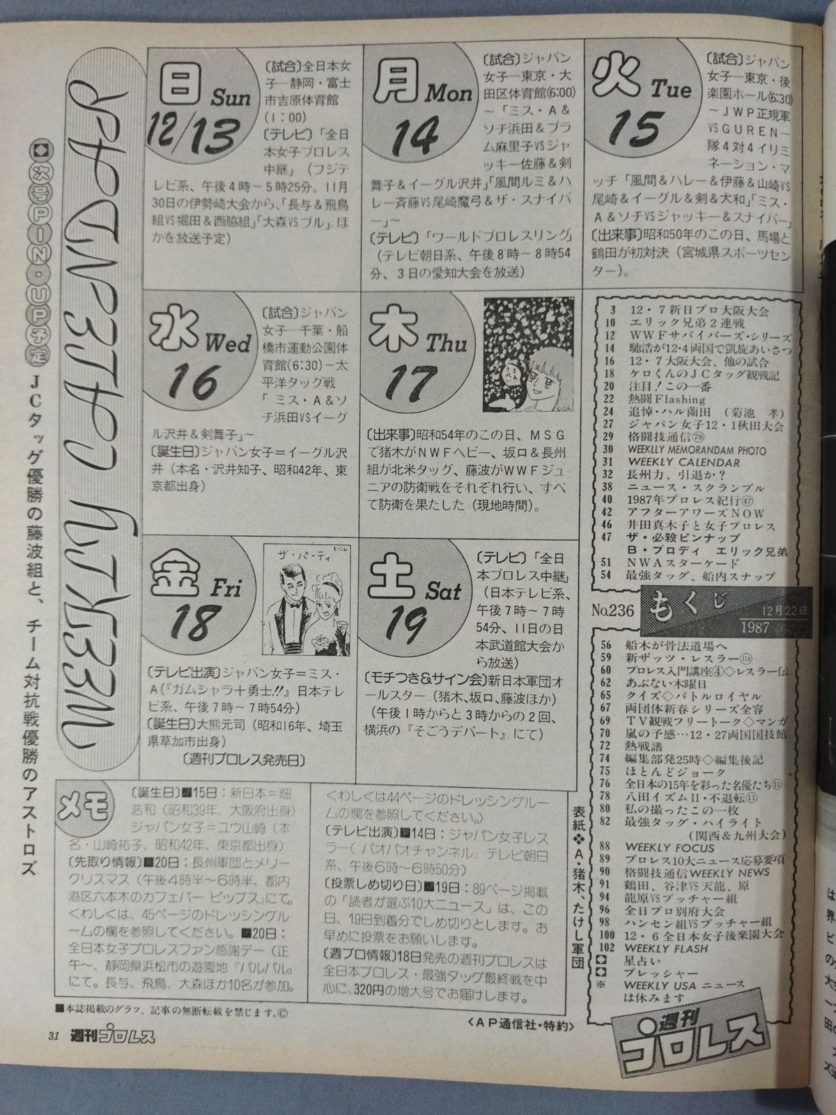 Weekly Pro Wrestling 236