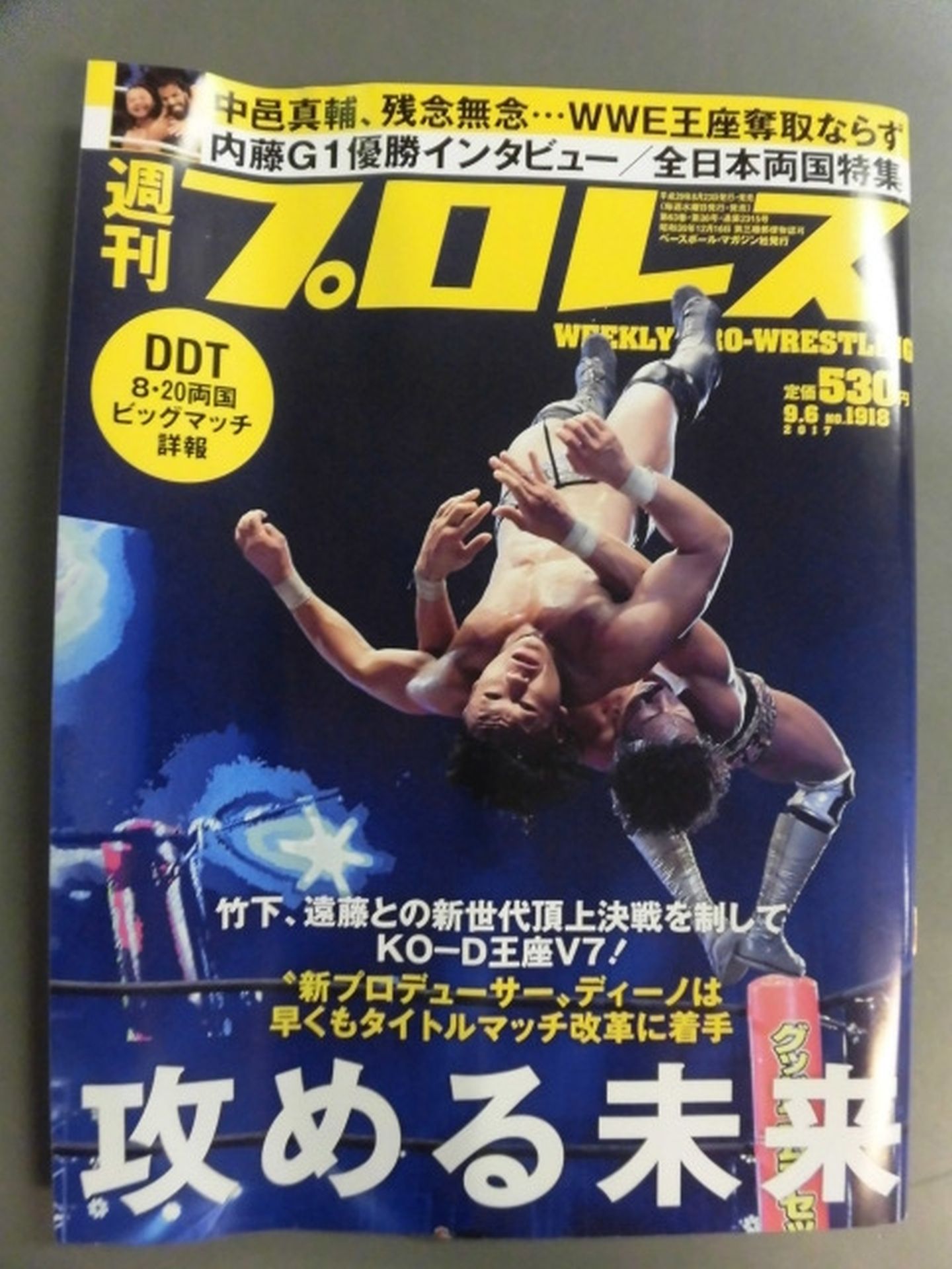週刊プロレス1918