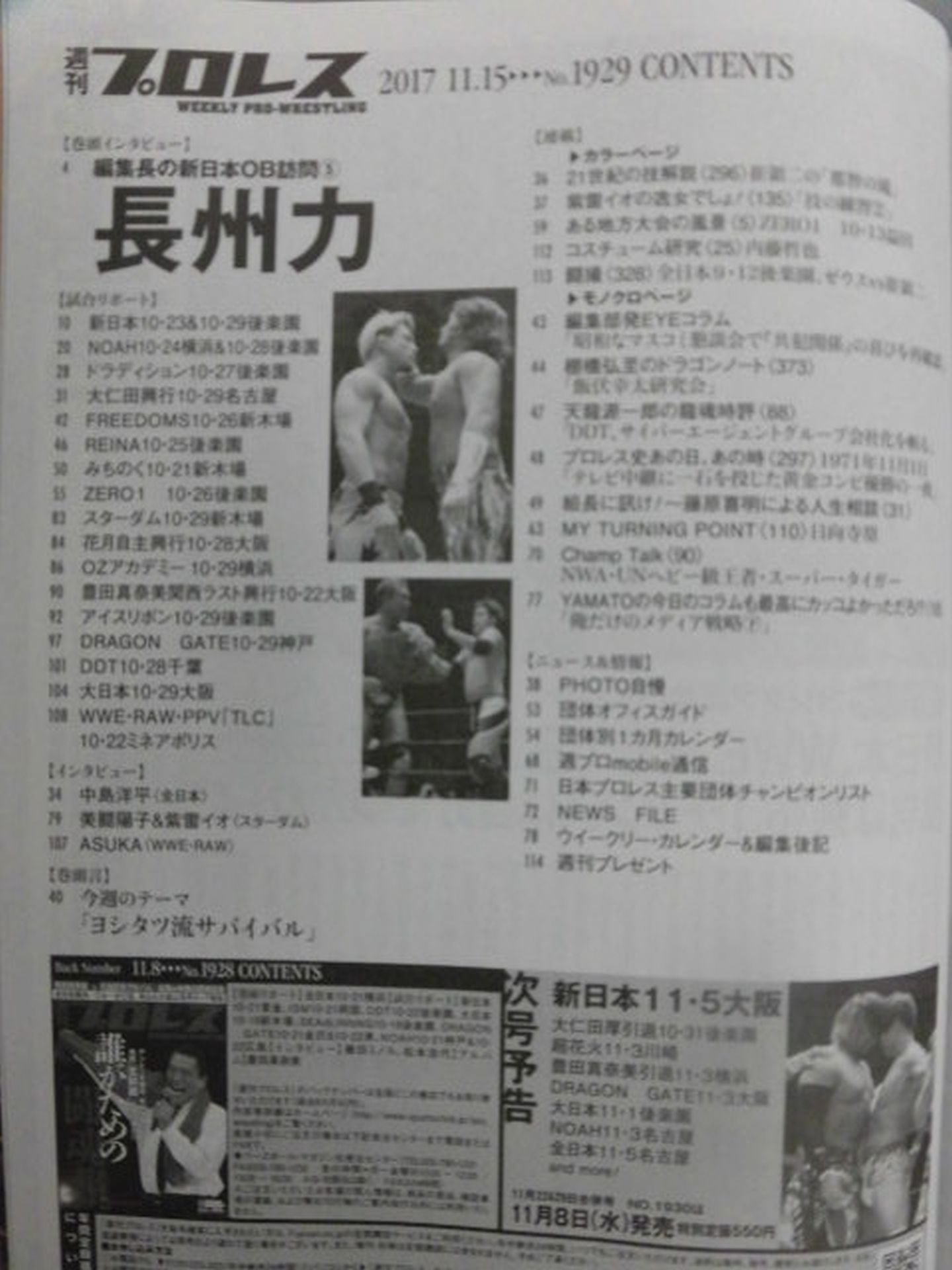 Weekly Pro Wrestling 1929