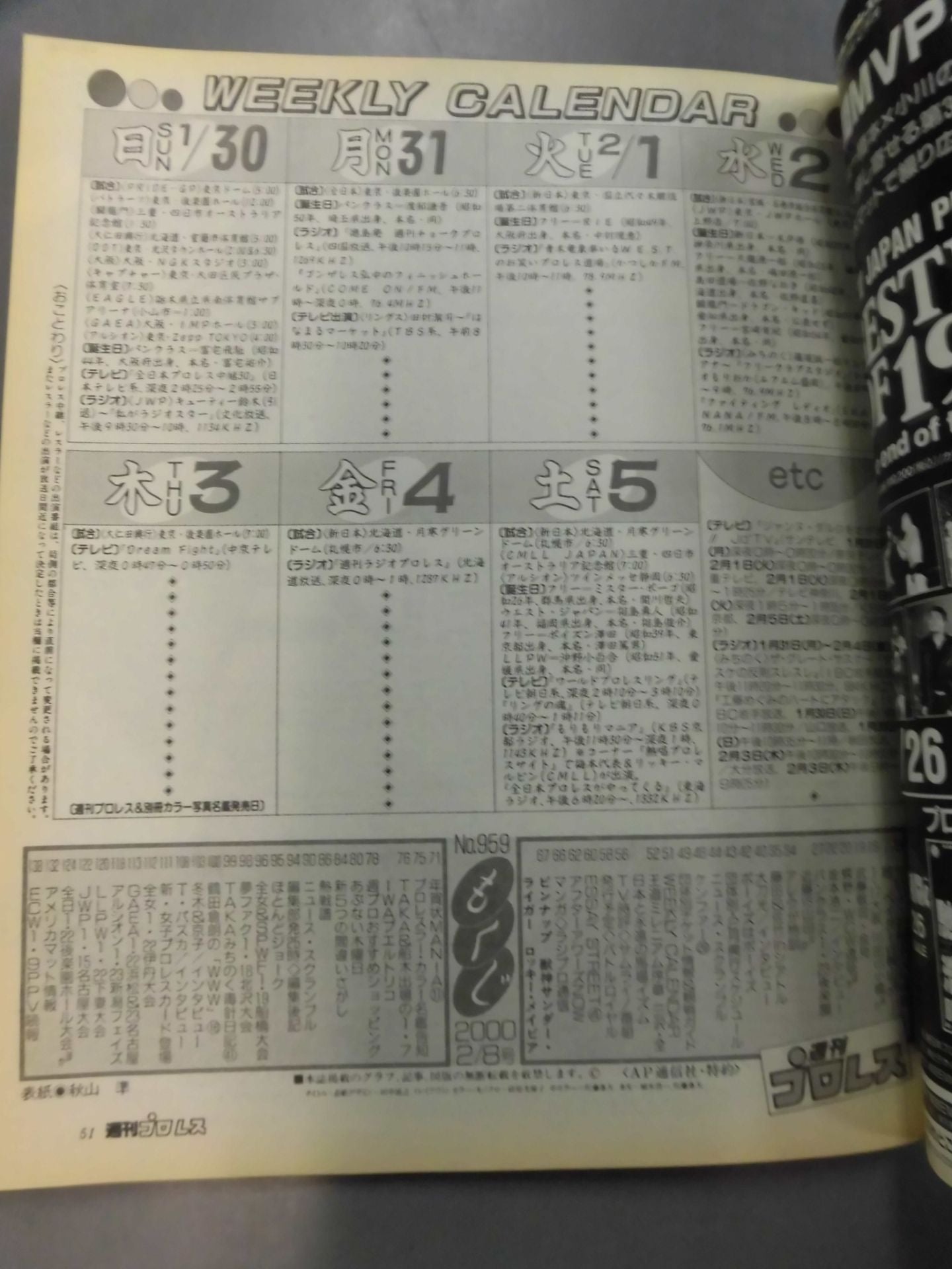 Weekly Pro Wrestling 959
