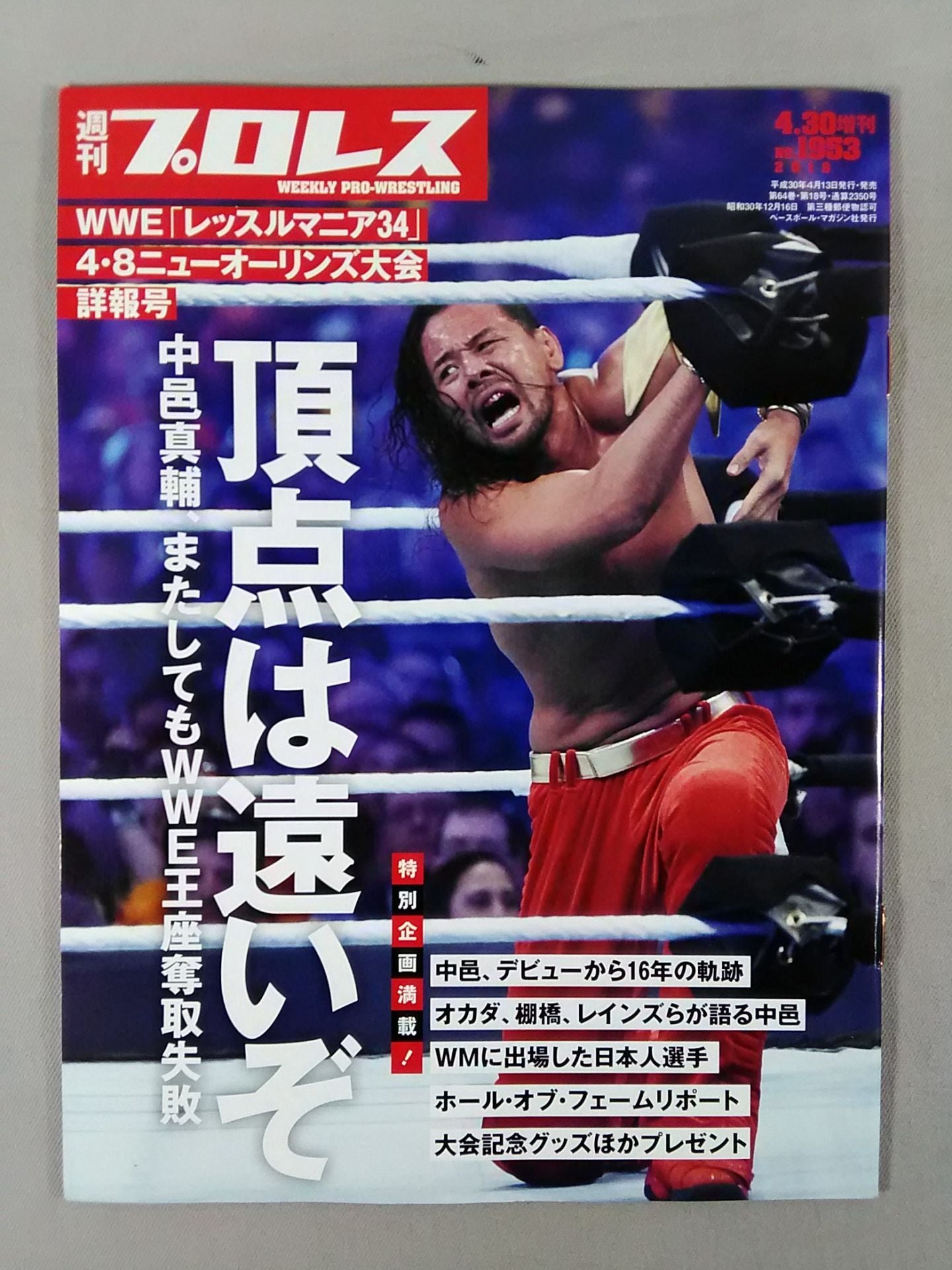 Weekly Pro Wrestling 1953