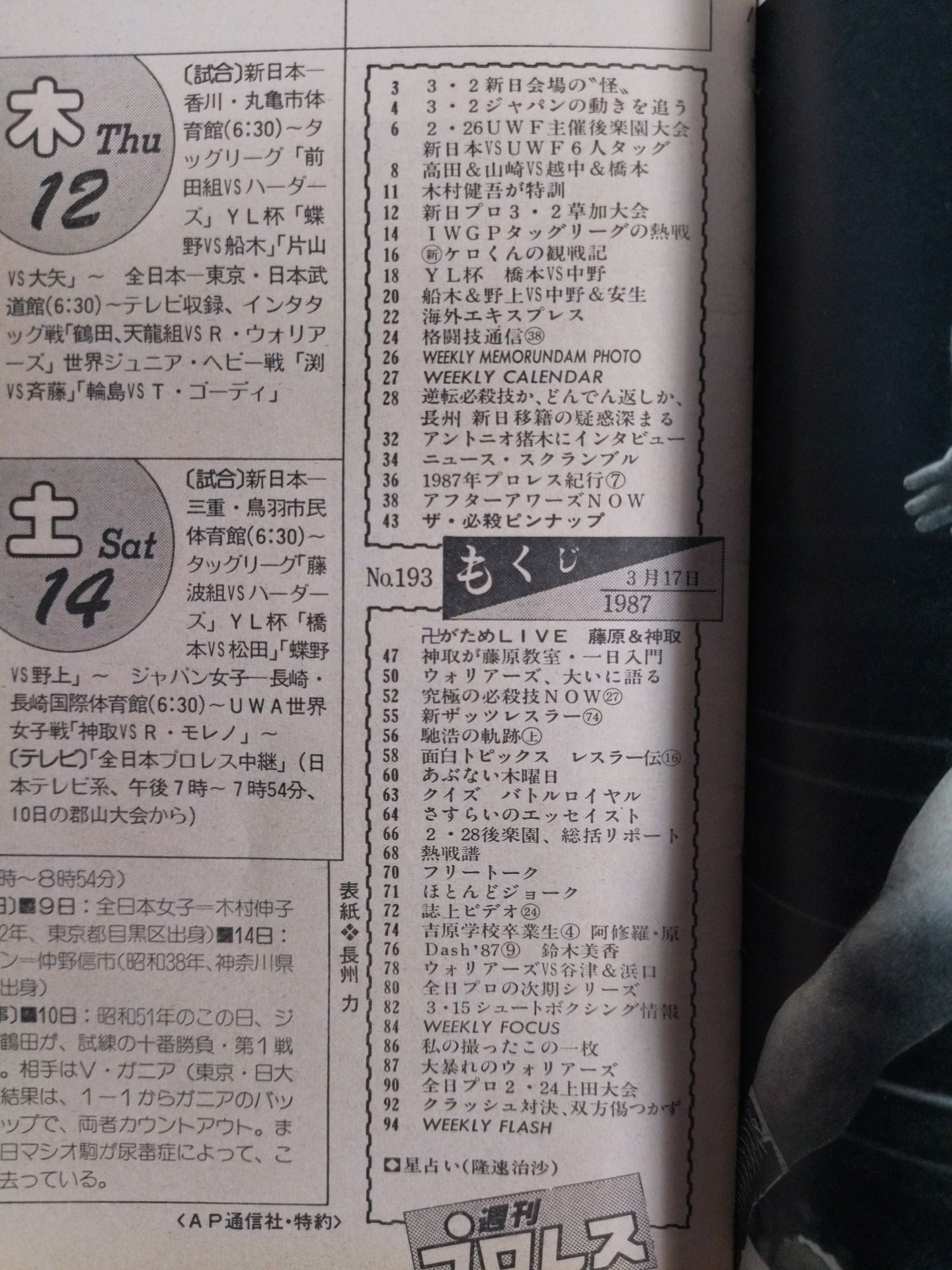 Weekly Pro Wrestling 193