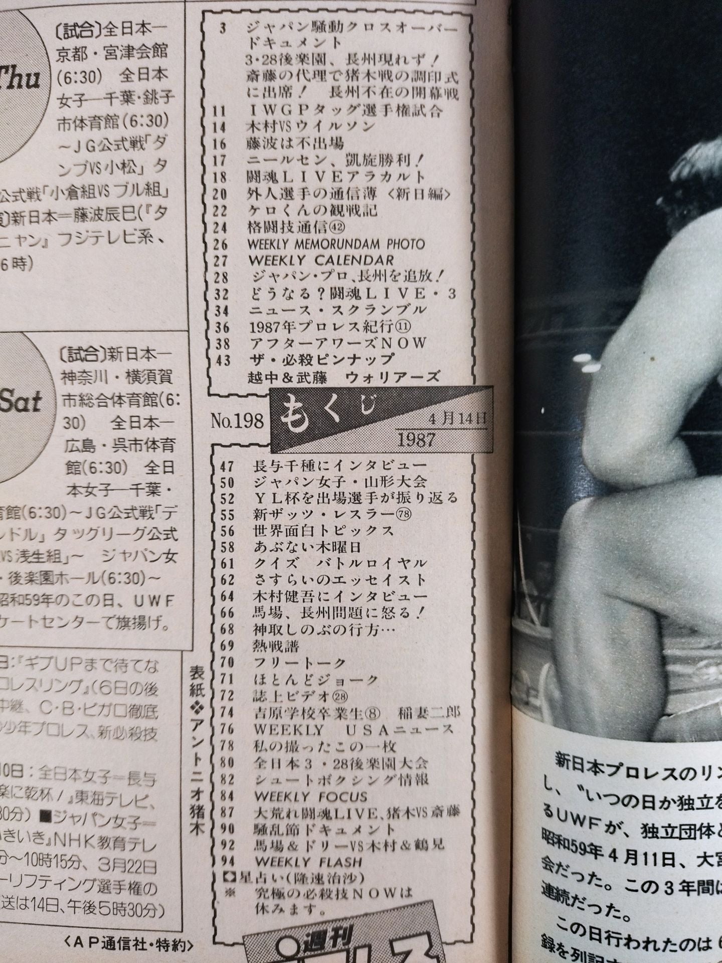 Weekly Pro Wrestling 198