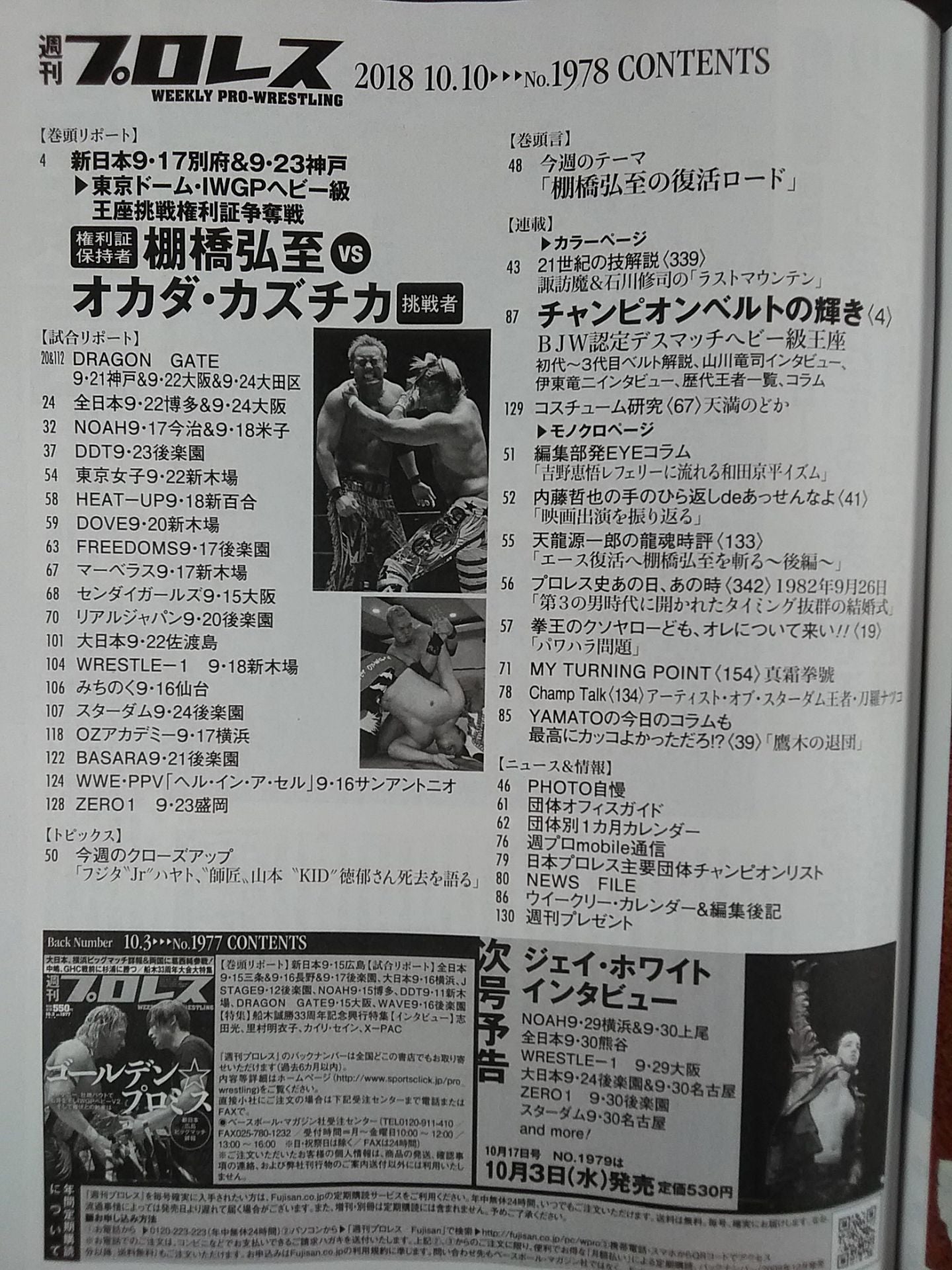 Weekly Pro Wrestling 1978