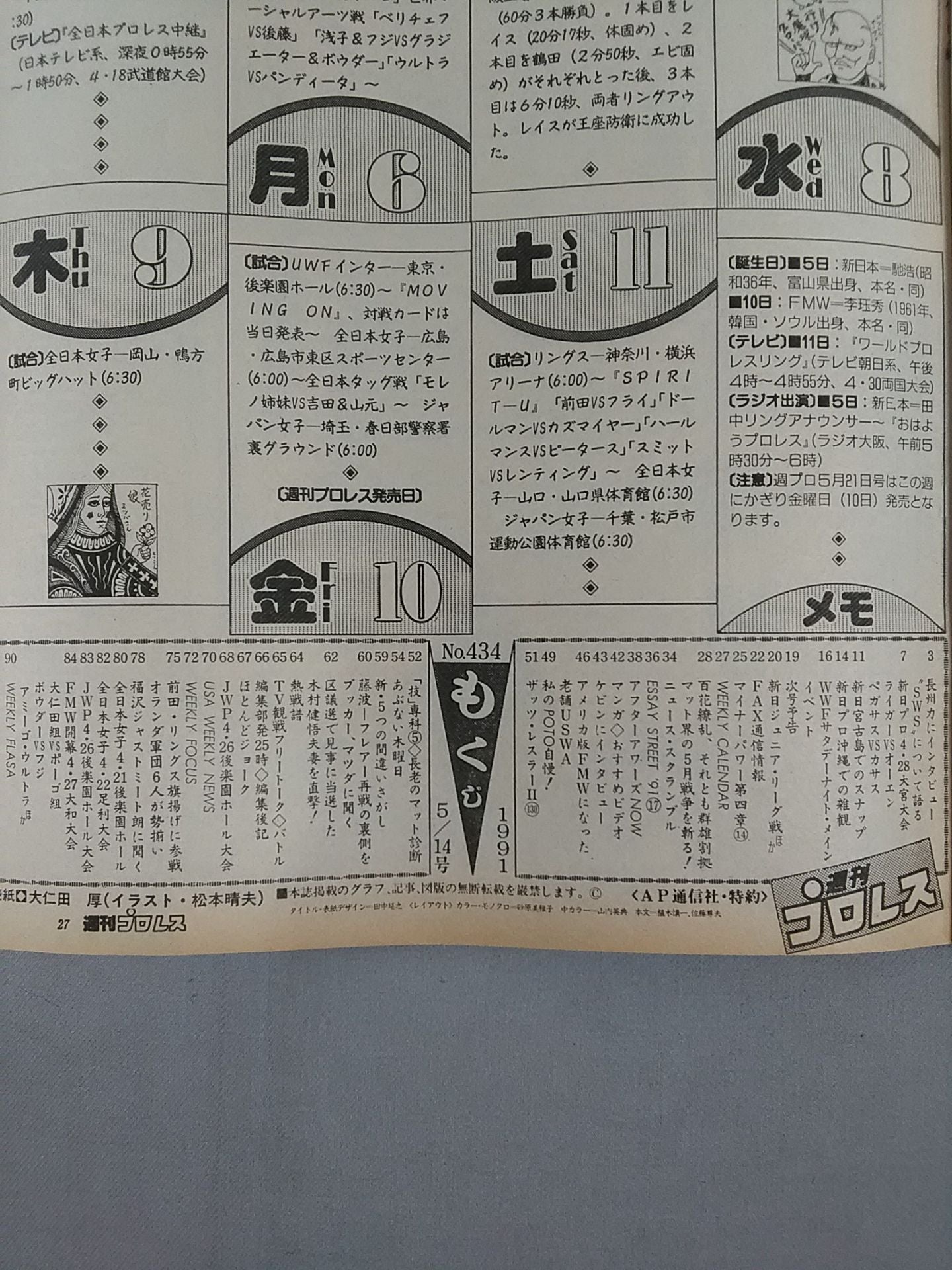 Weekly Pro Wrestling 434