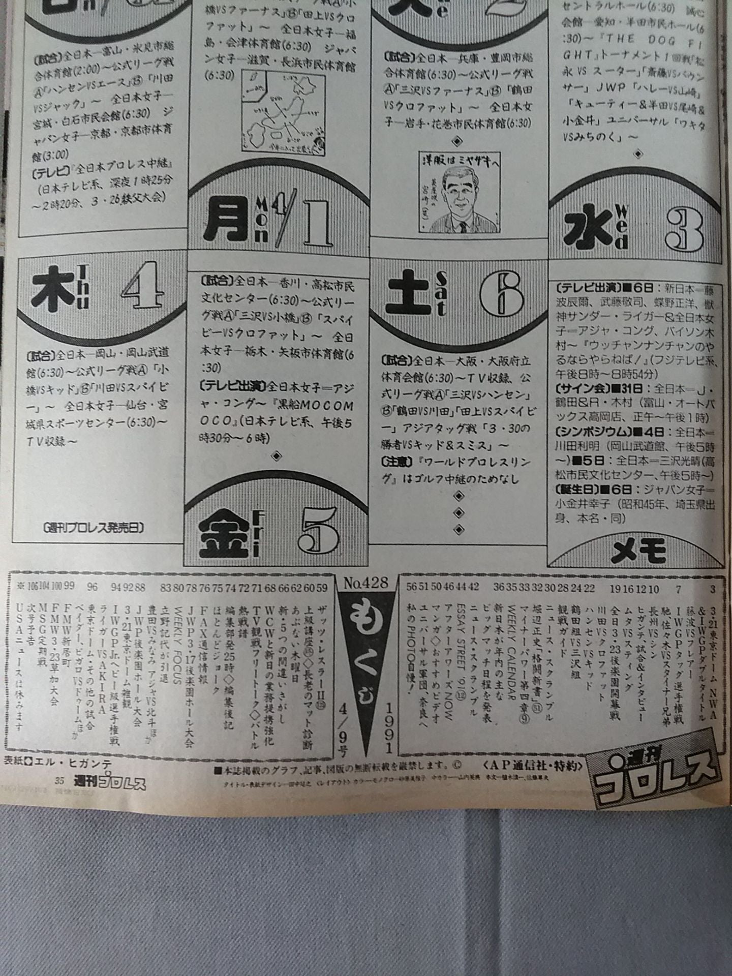 Weekly Pro Wrestling 428