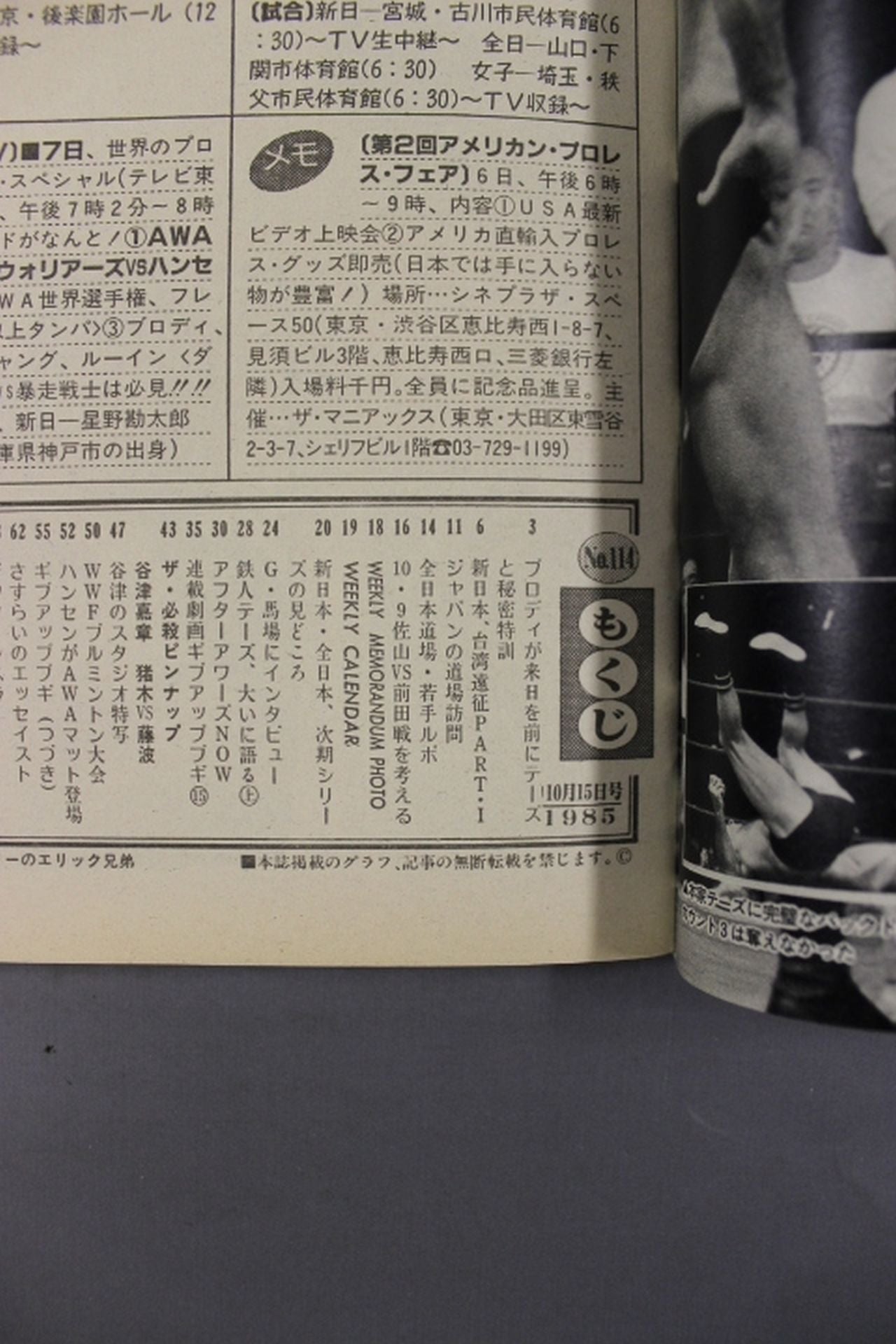 Weekly Pro Wrestling 114