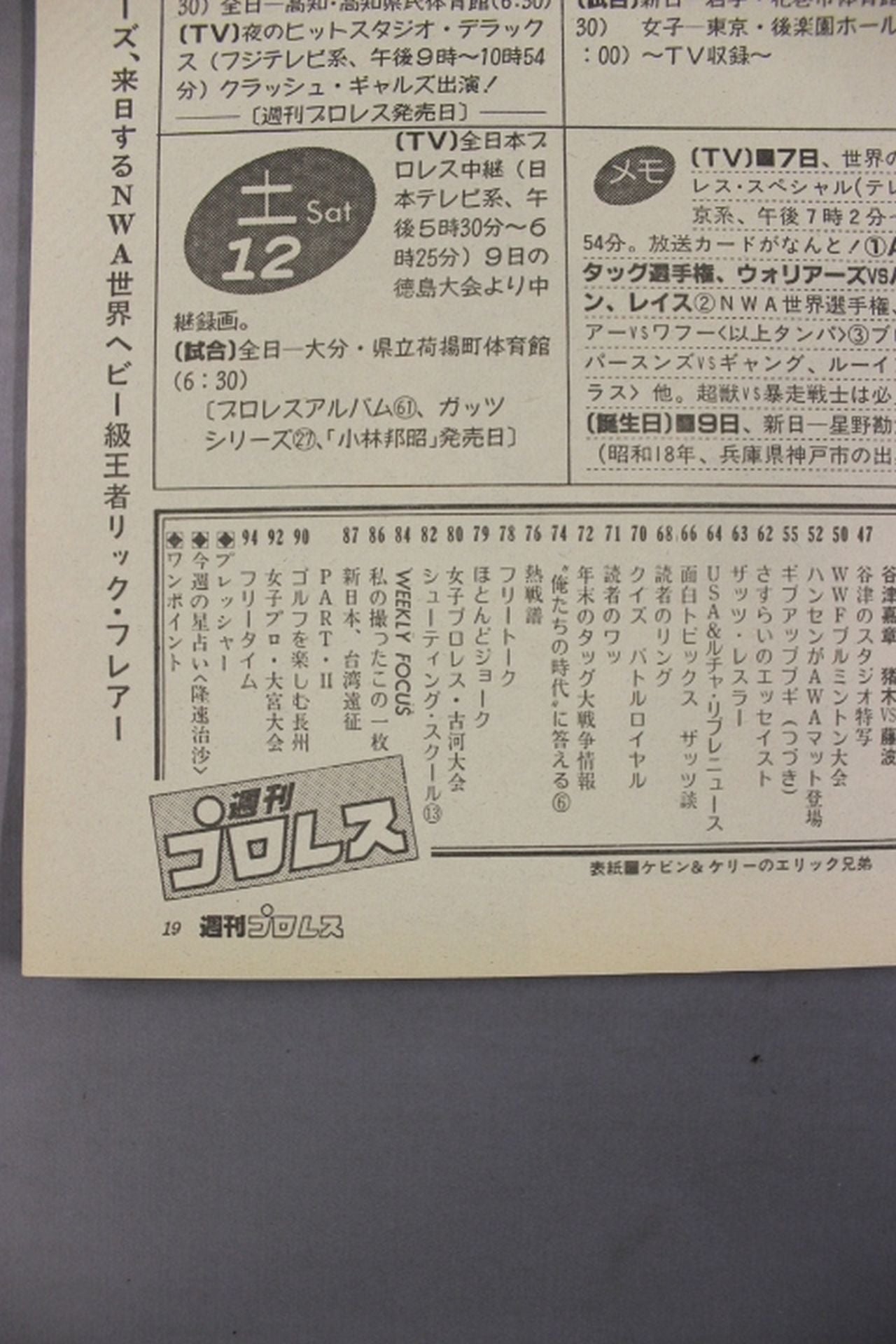 Weekly Pro Wrestling 114