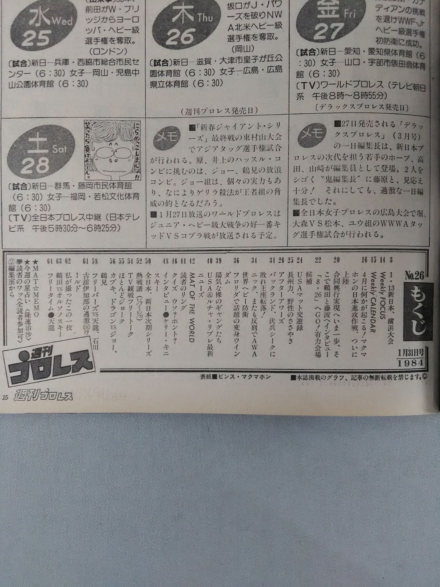 Weekly Pro Wrestling 26