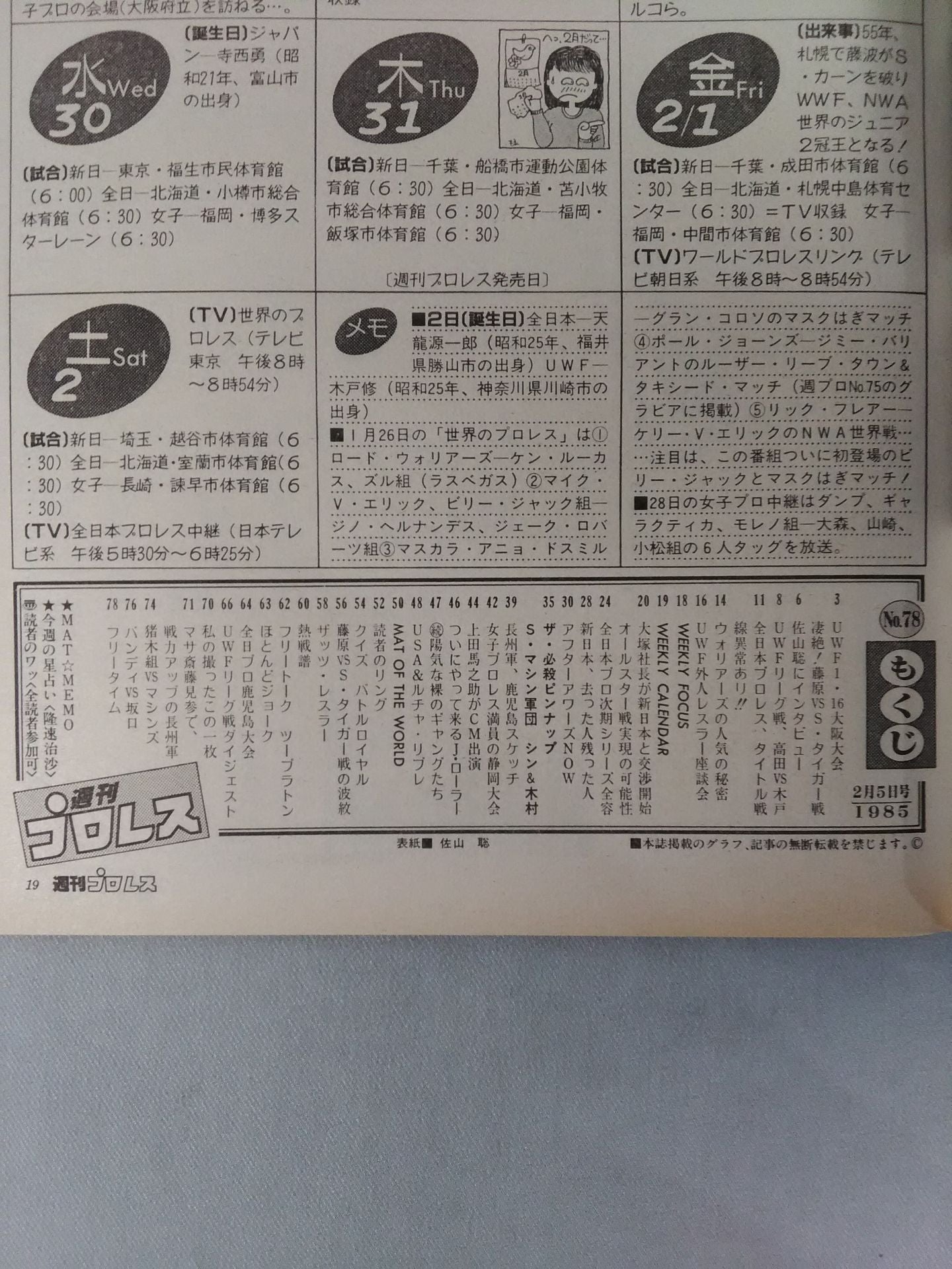 Weekly Pro Wrestling 78