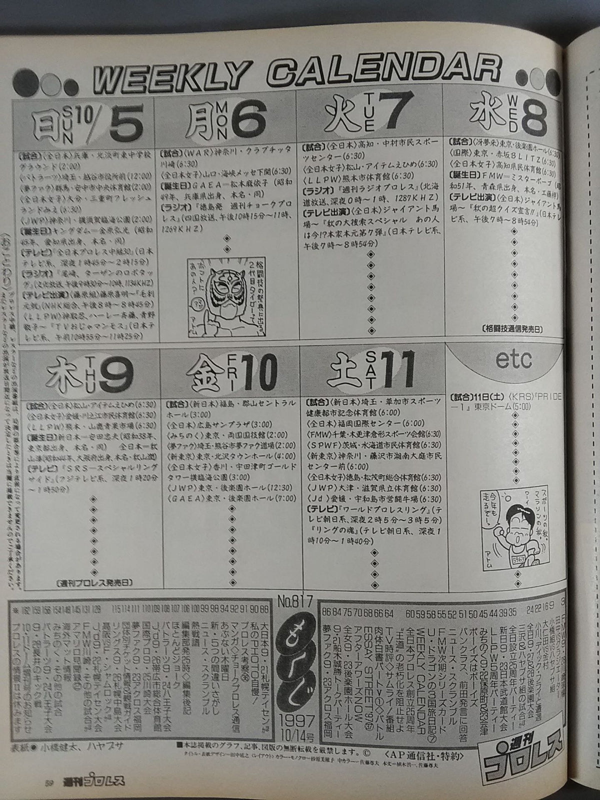 Weekly Pro Wrestling 817