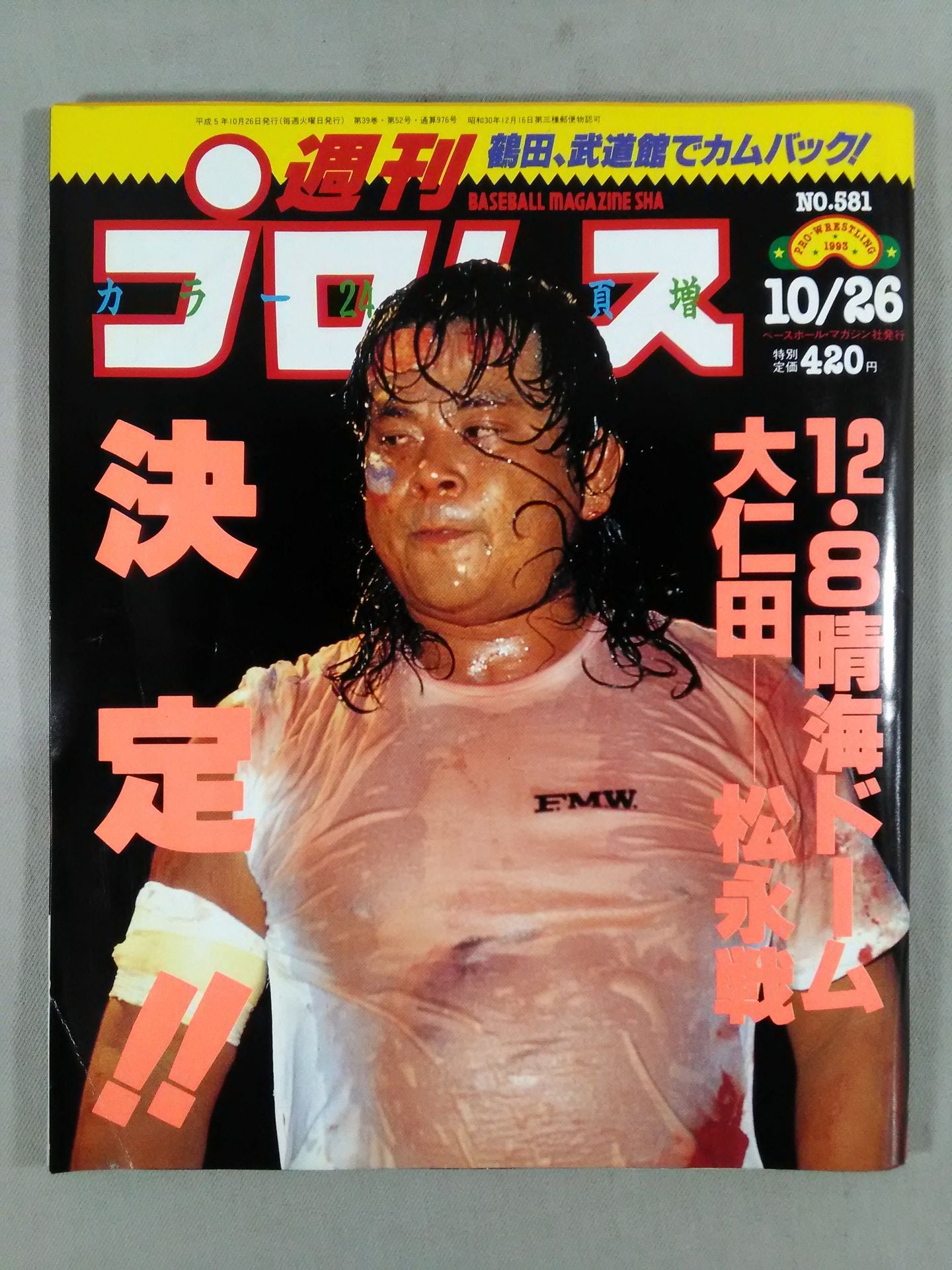 Weekly Pro Wrestling 581