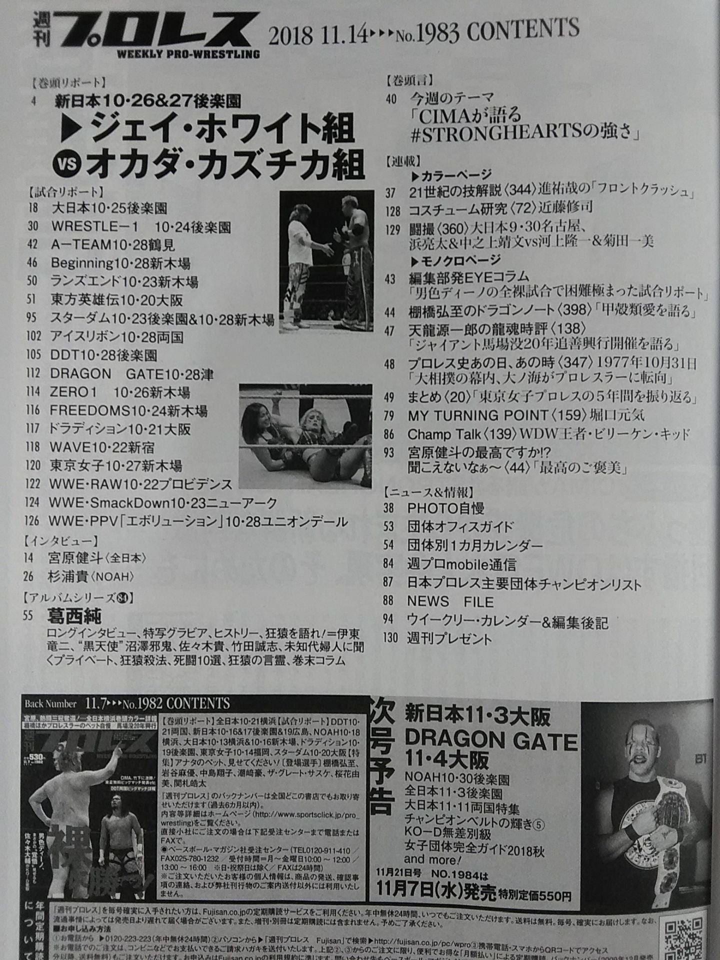 Weekly Pro Wrestling 1983